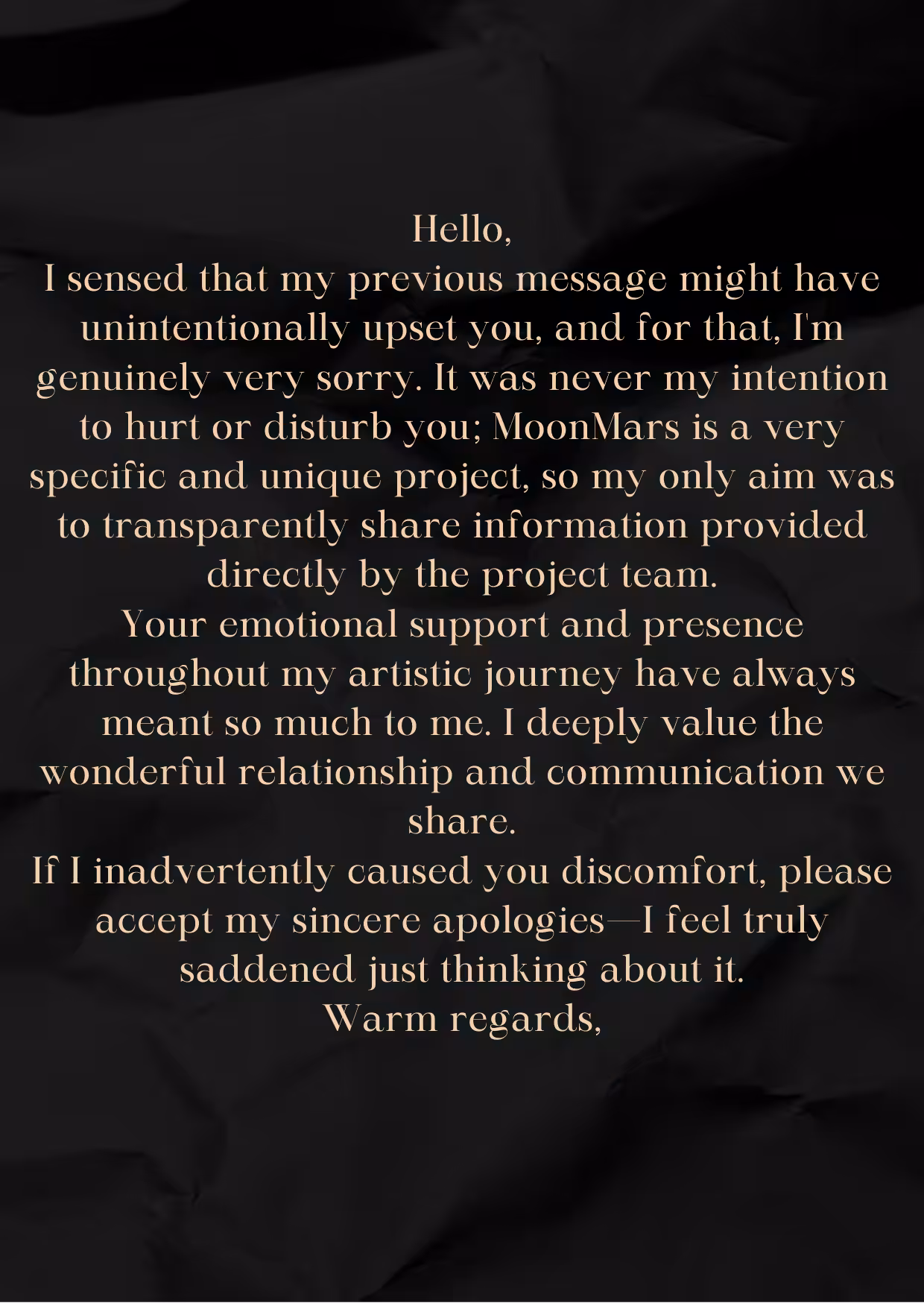 Sorry