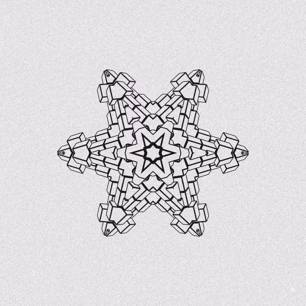 Monochrome Kaleido #443