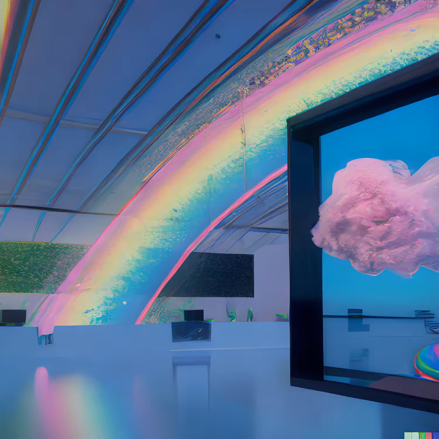 A cloud at the museum #1