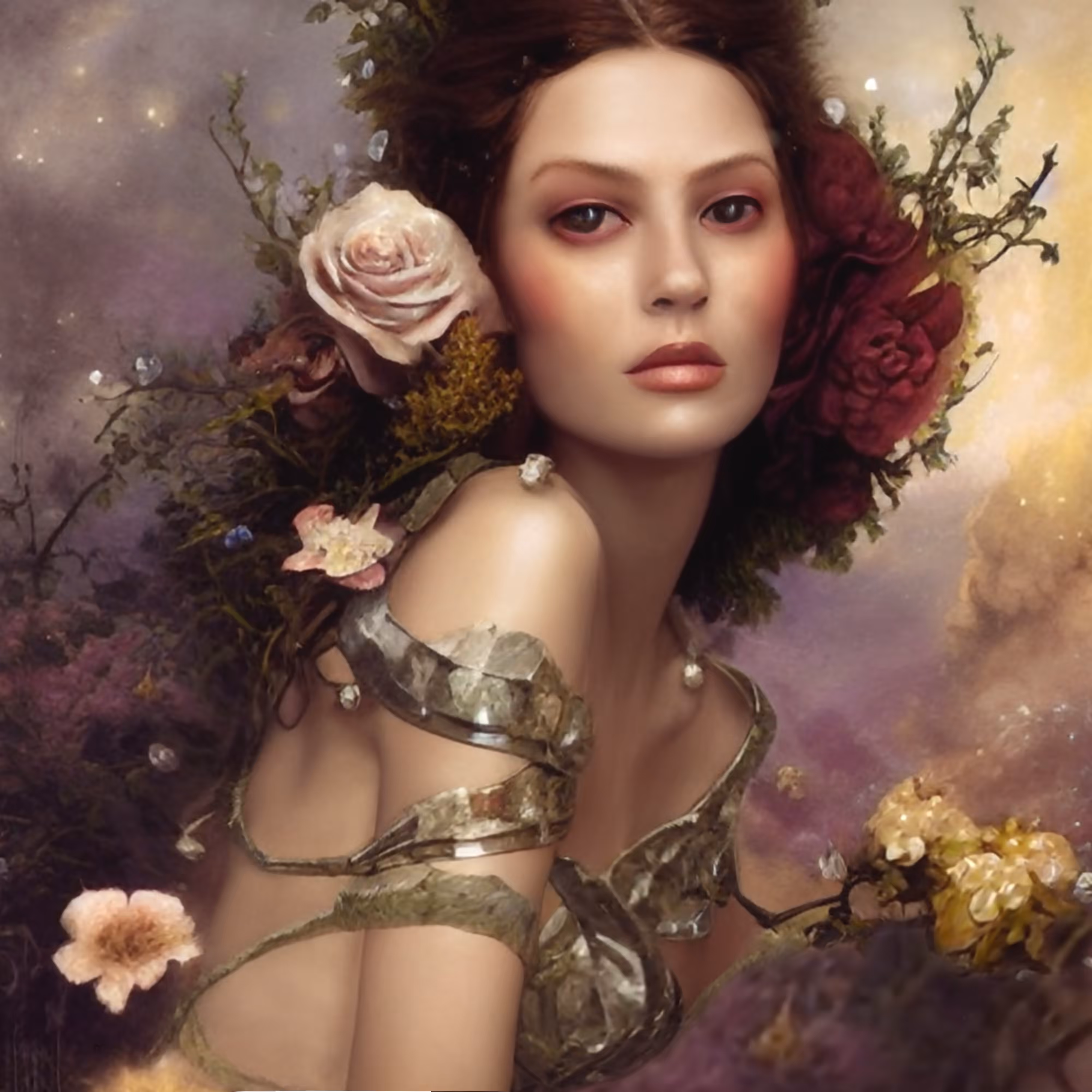 armored by roses