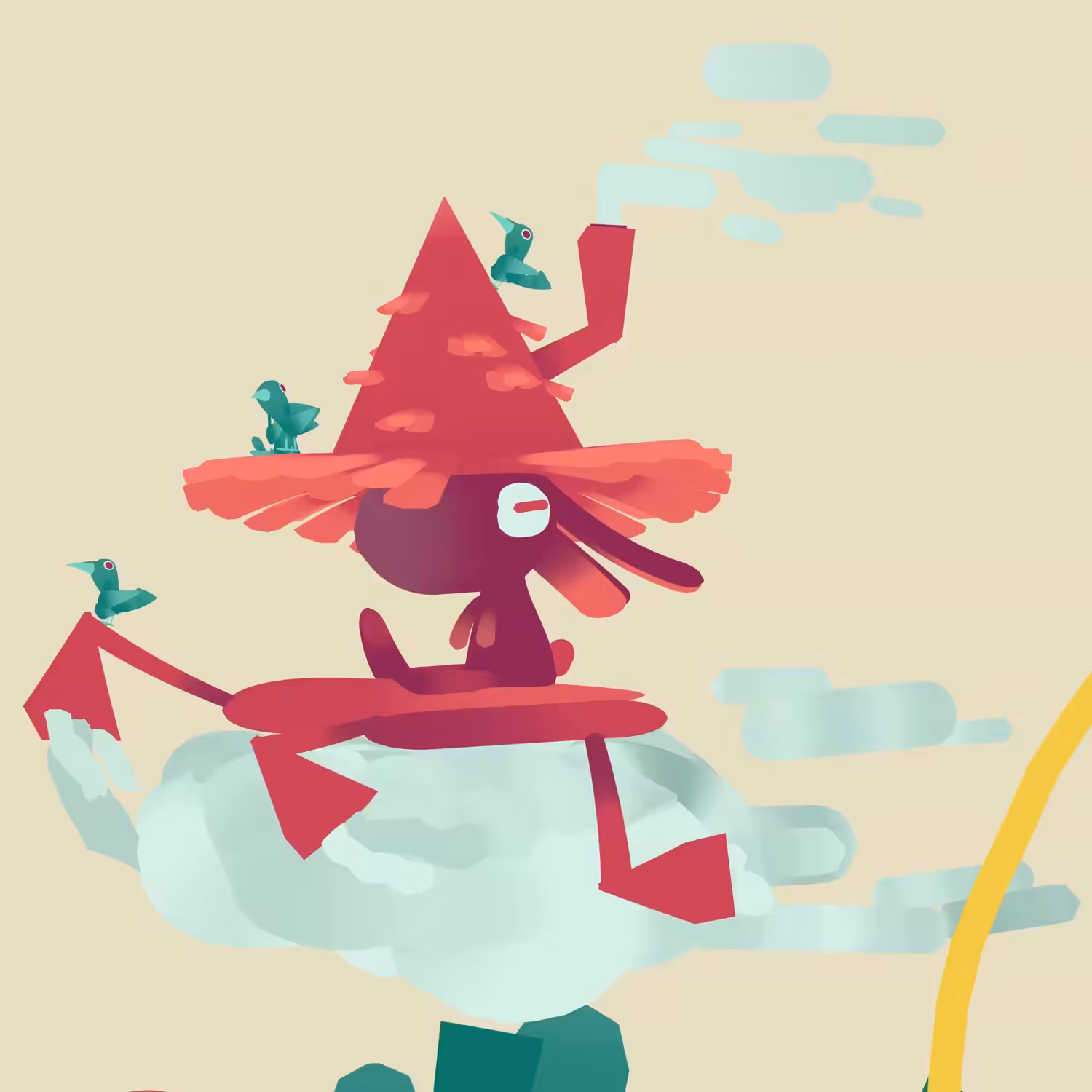 QUILLTOBER Day 13 // Roof