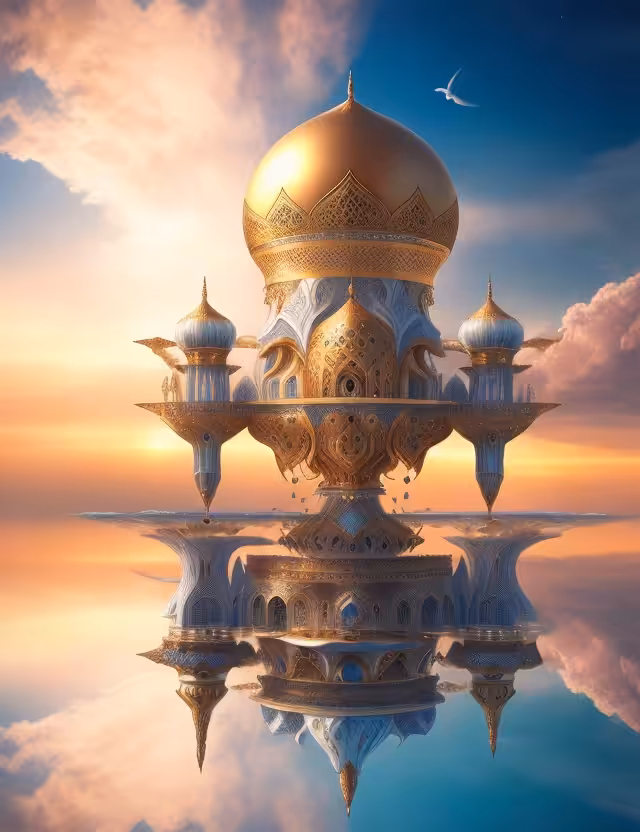 Iranian and modern palace in the sky 2