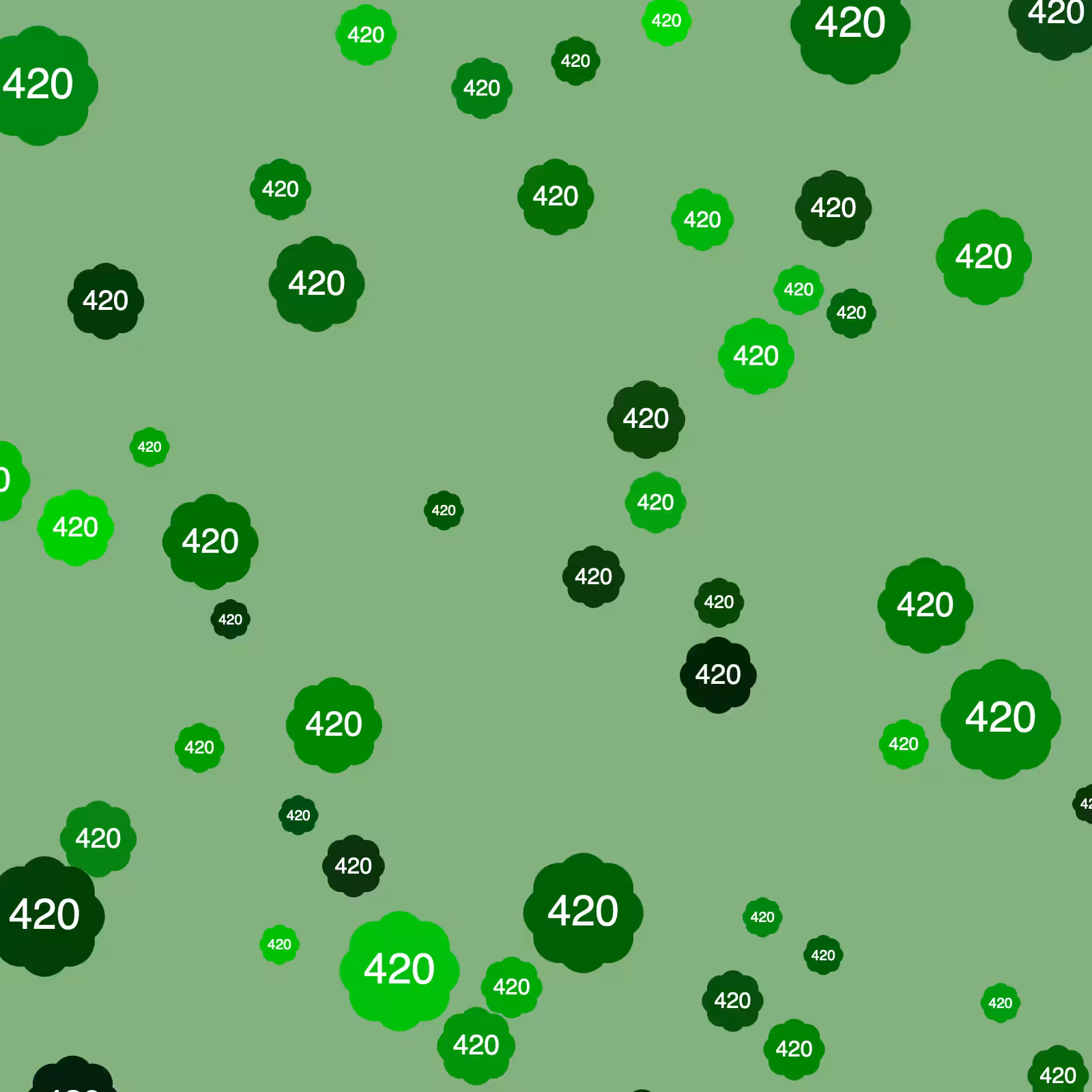 420 Screensaver by Michael B. Stuart