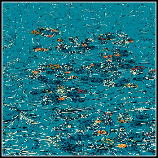 Polluted water lilies #118