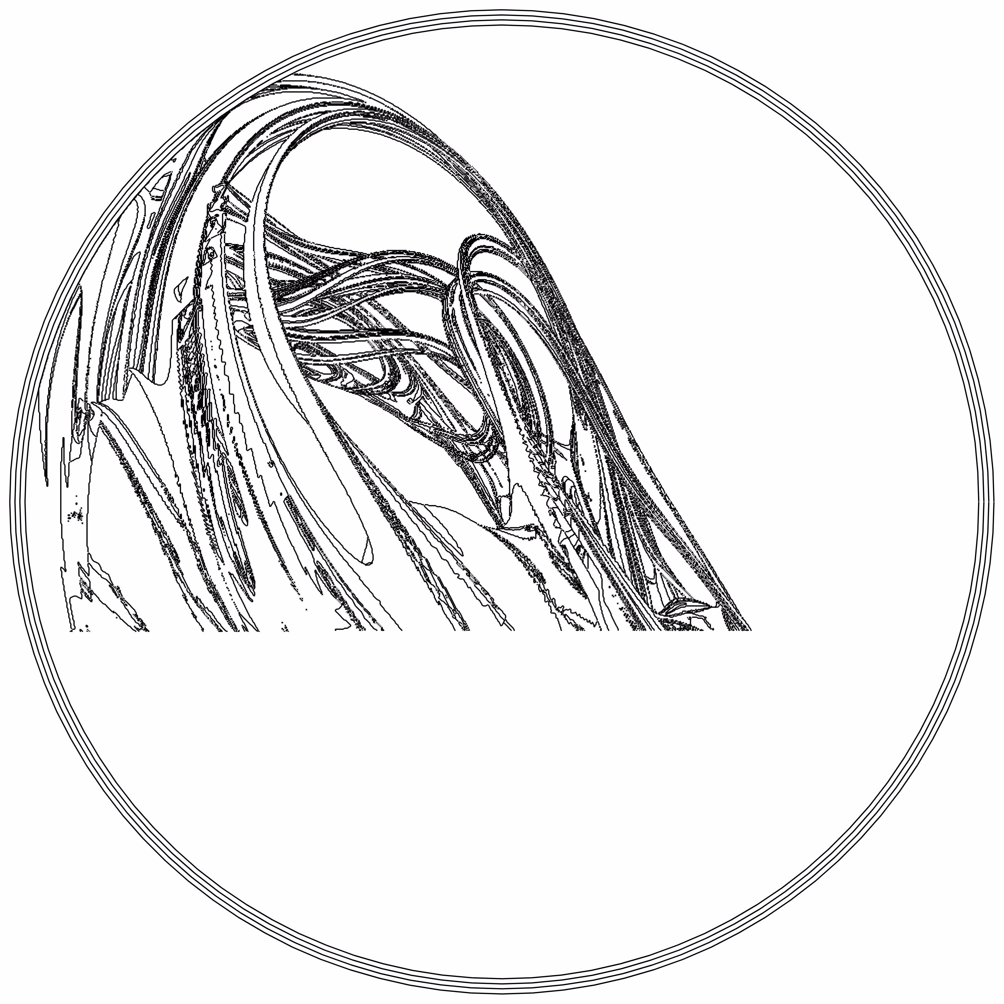 LL21 Fractal Contour #103