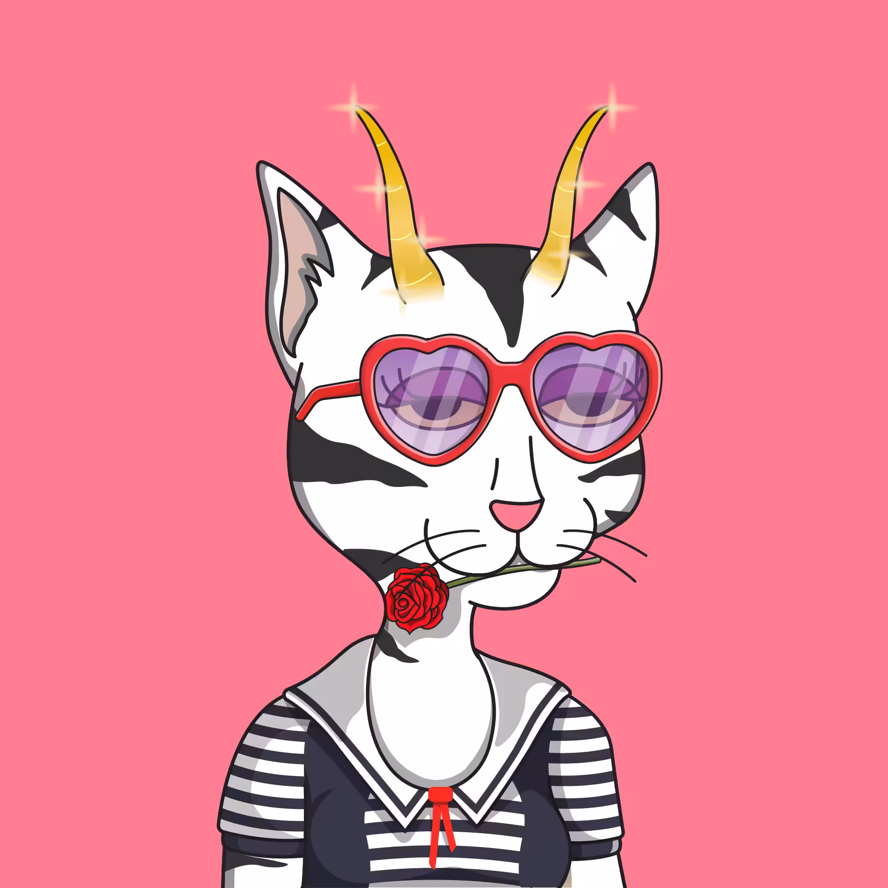 Girl Cat #129