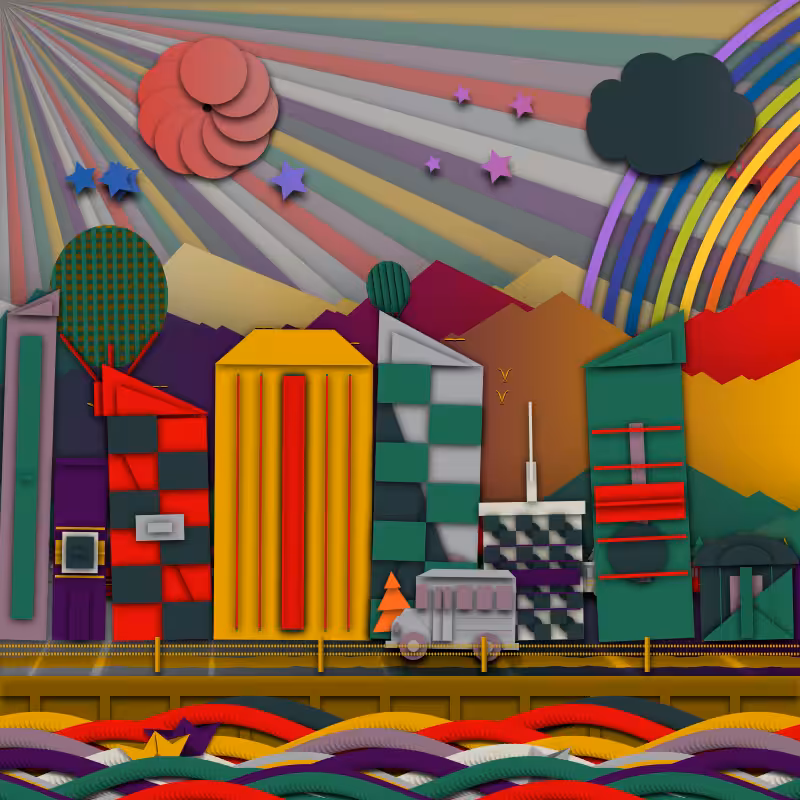 Paper Art 2.5D #95