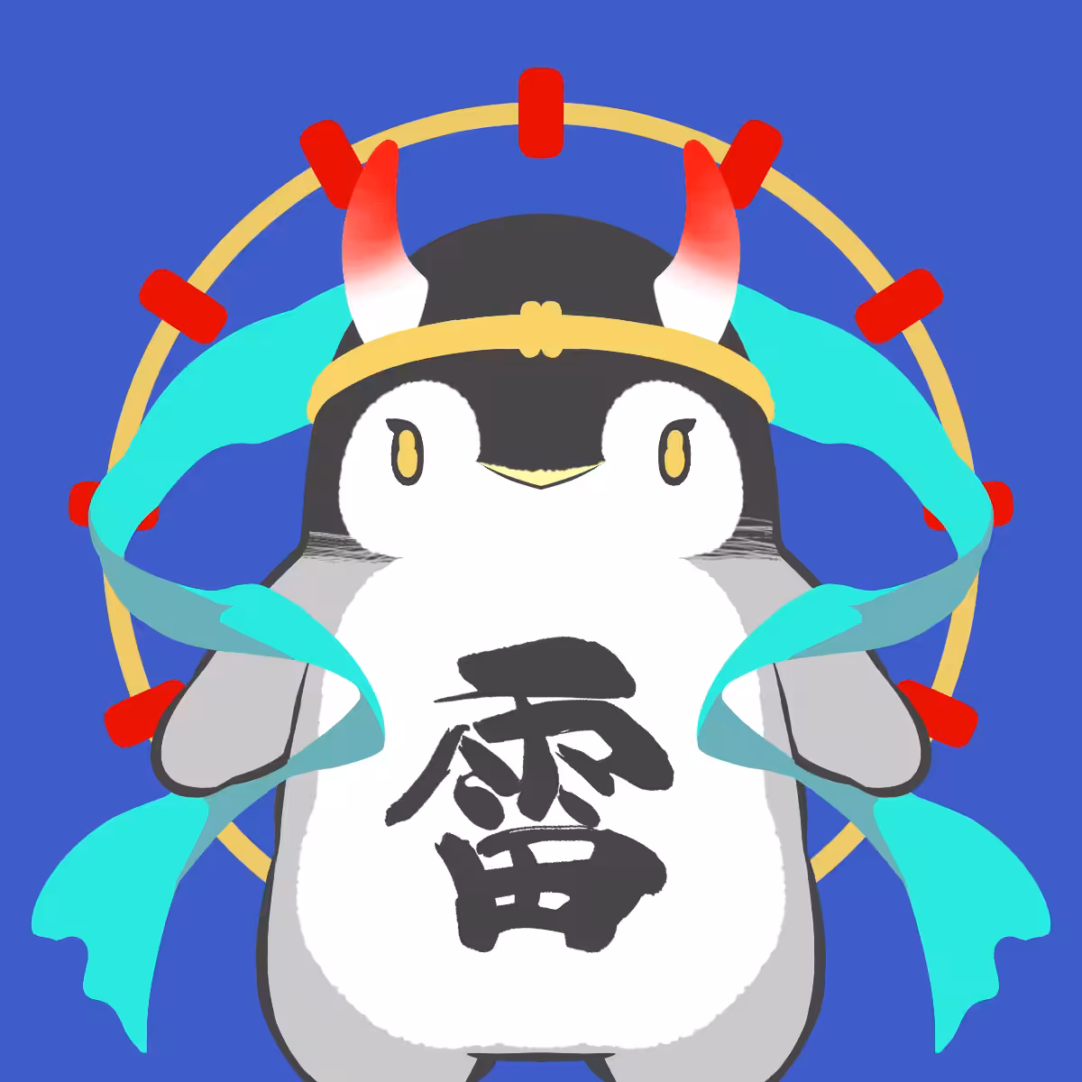 Tiny Penpen #0005 Thunder God