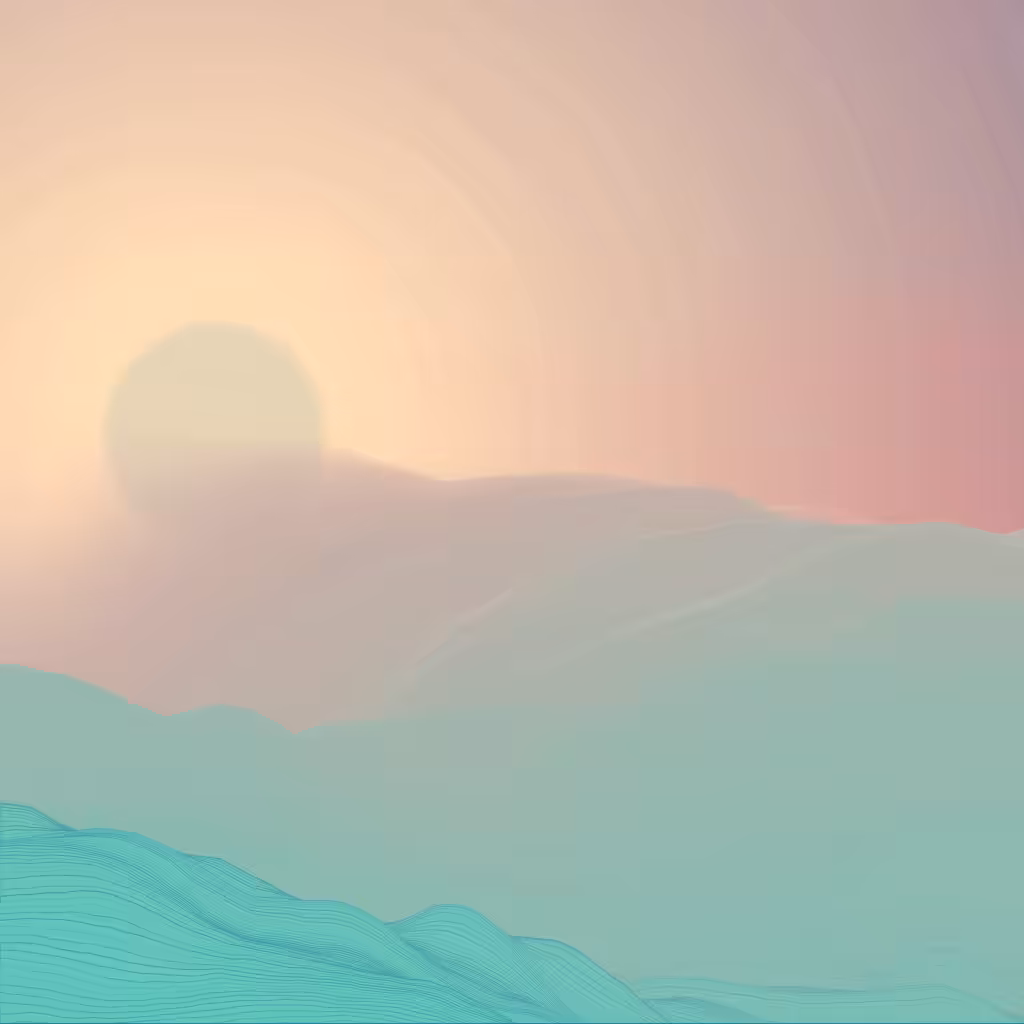 Valley at Dawn #207