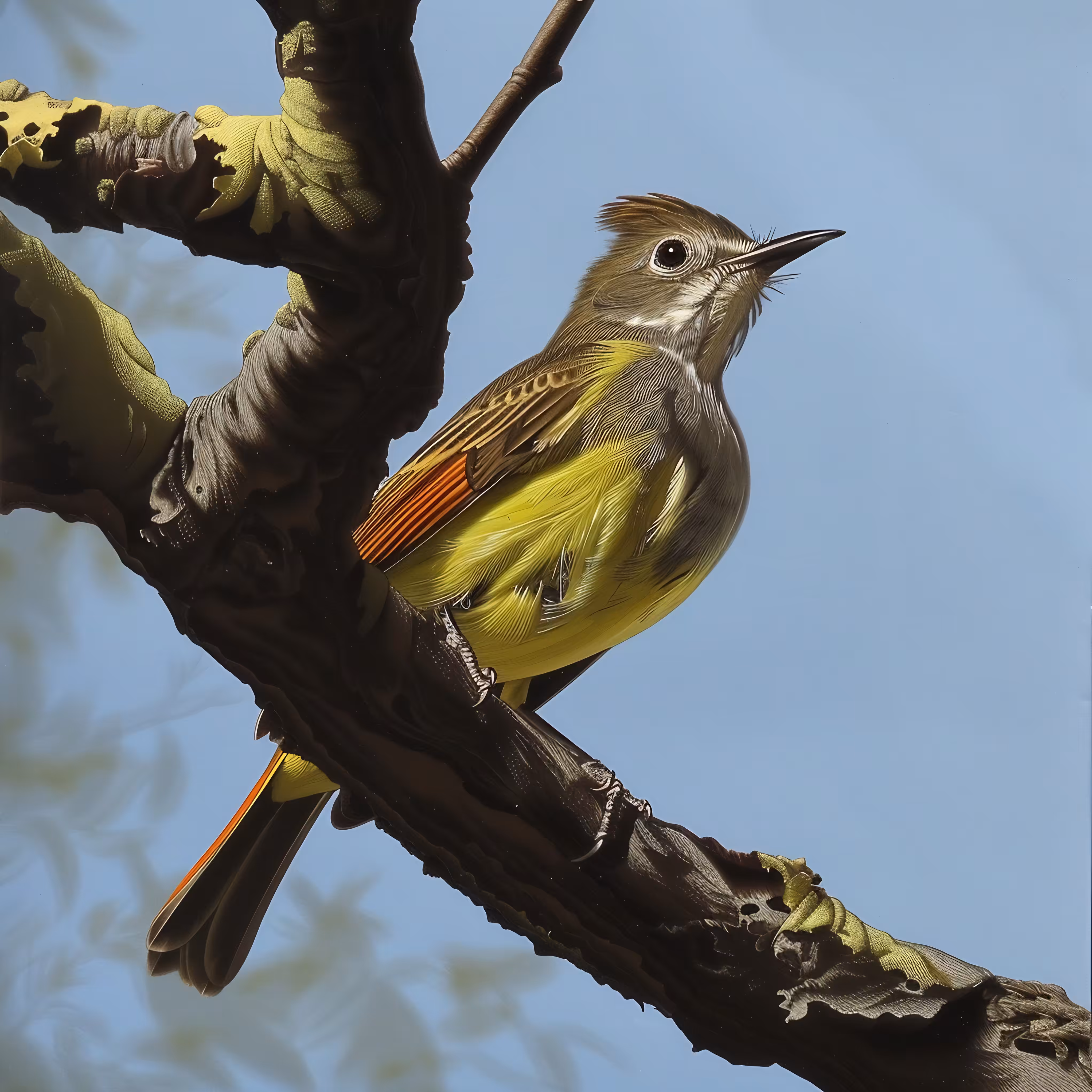 Myiarchus crinitus