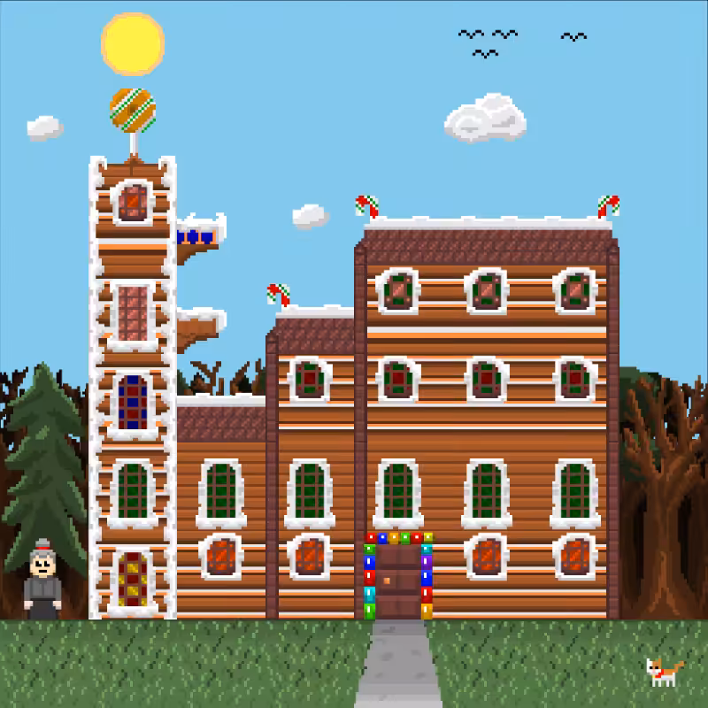 2D Mansion Candy House #47