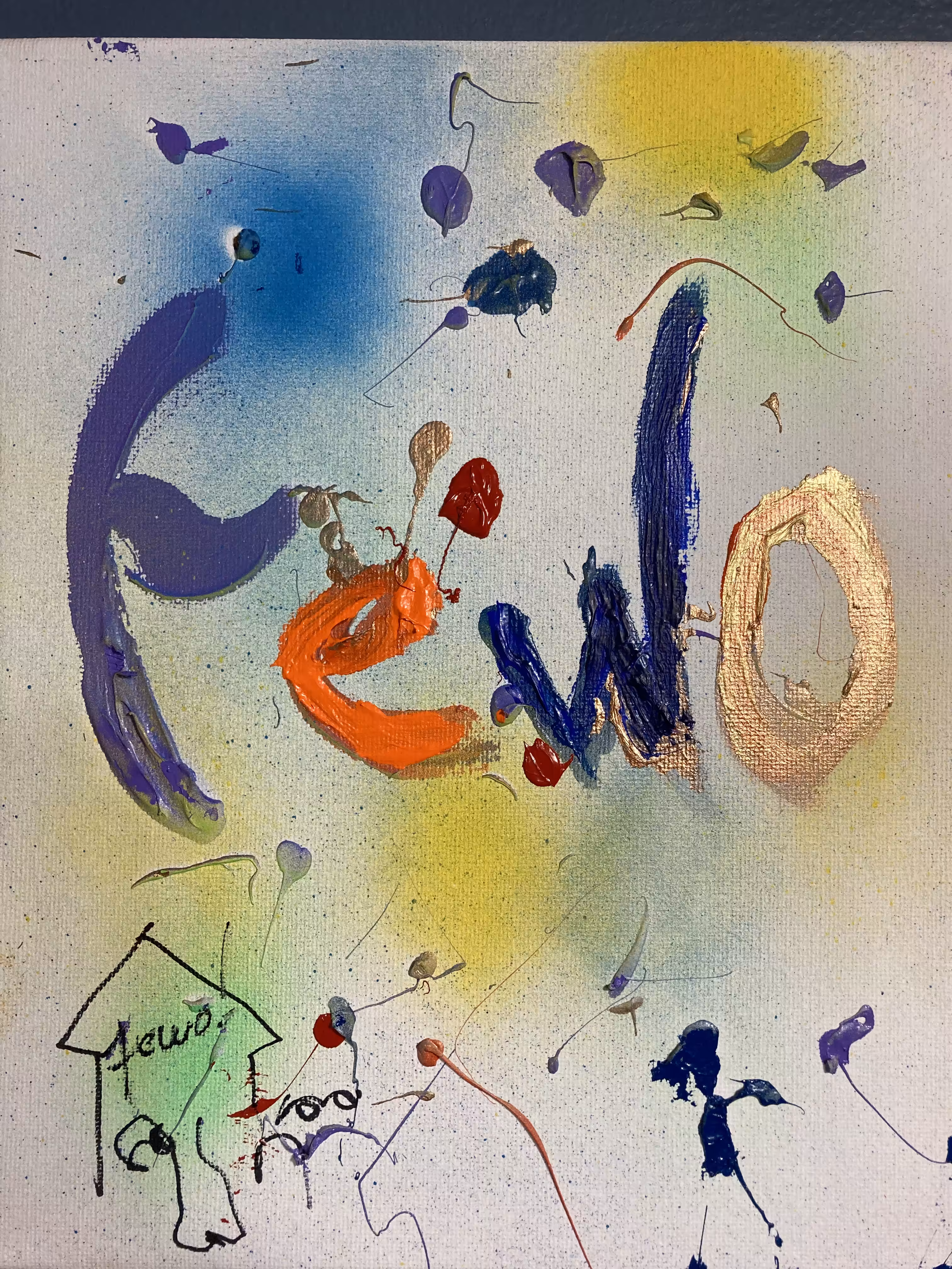 Fewocious Paint Party- signed