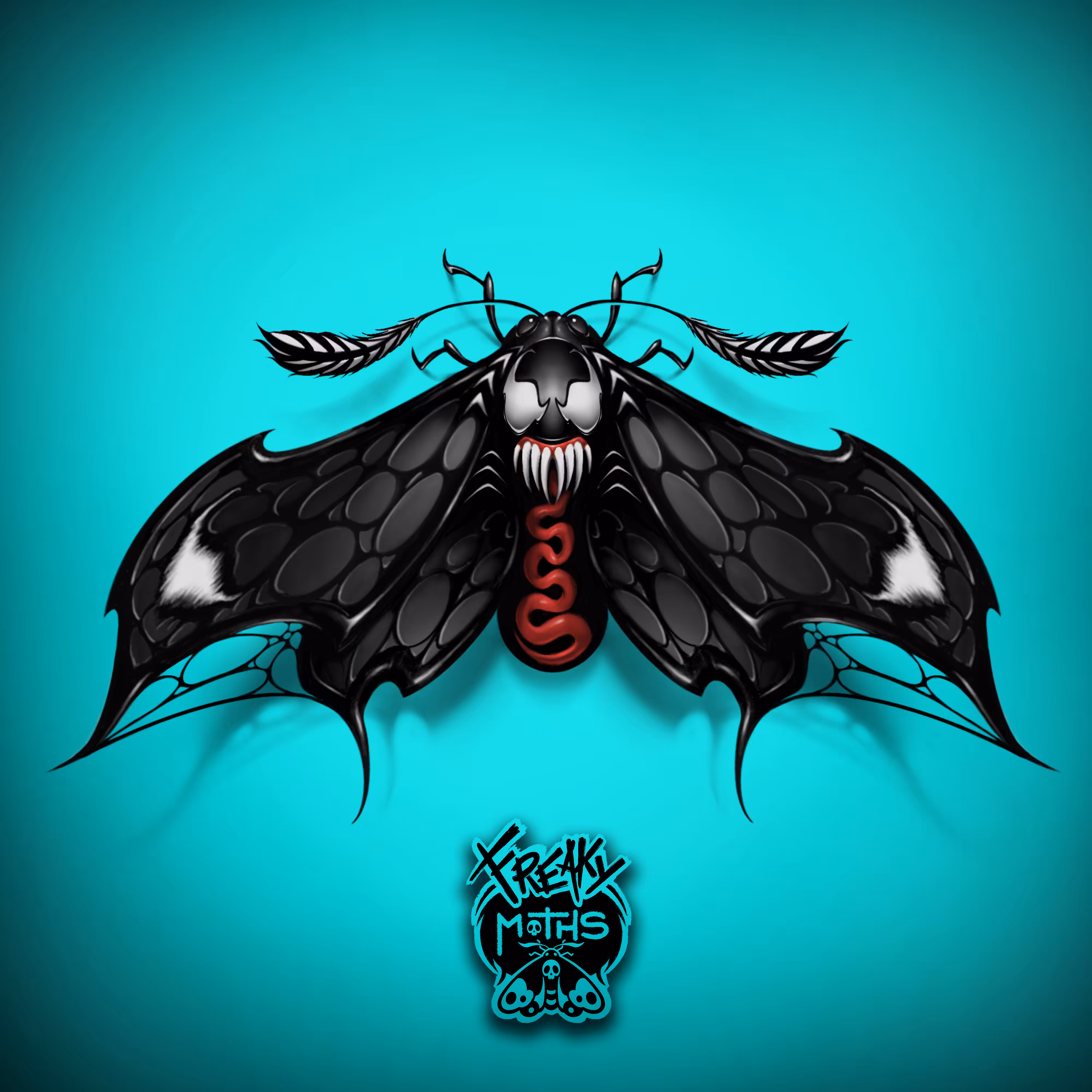 Freaky Moths #1 "Venom Moth"