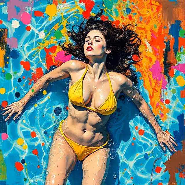 Floating in Color