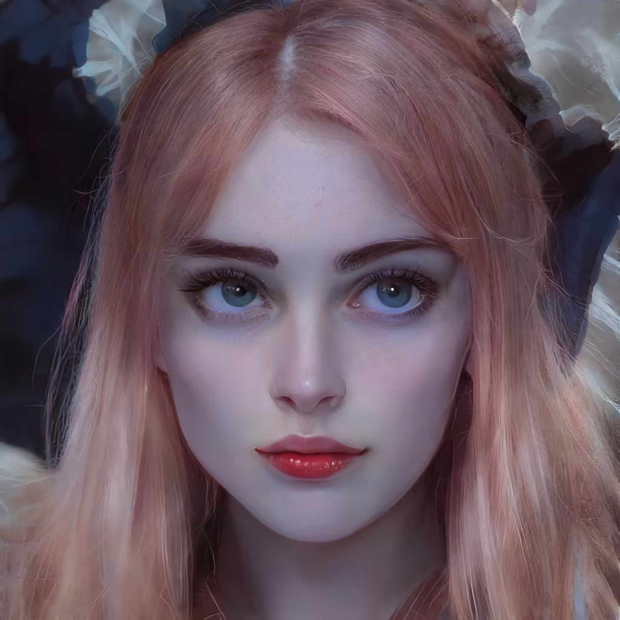 Lady in a Garden of Roses