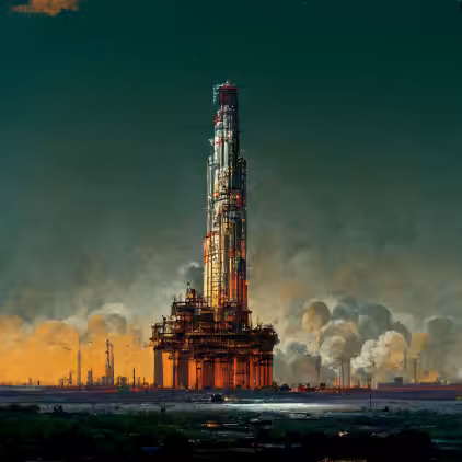 British Petroleum Monolith