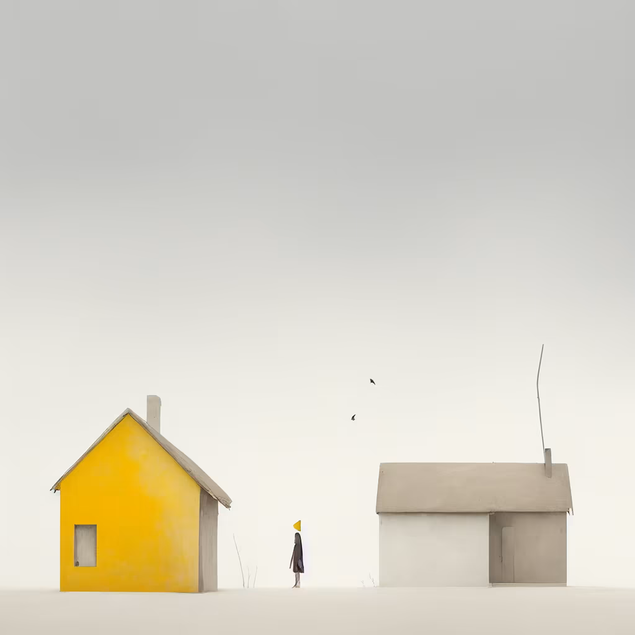 Yellow Trees and Houses - 1 #15