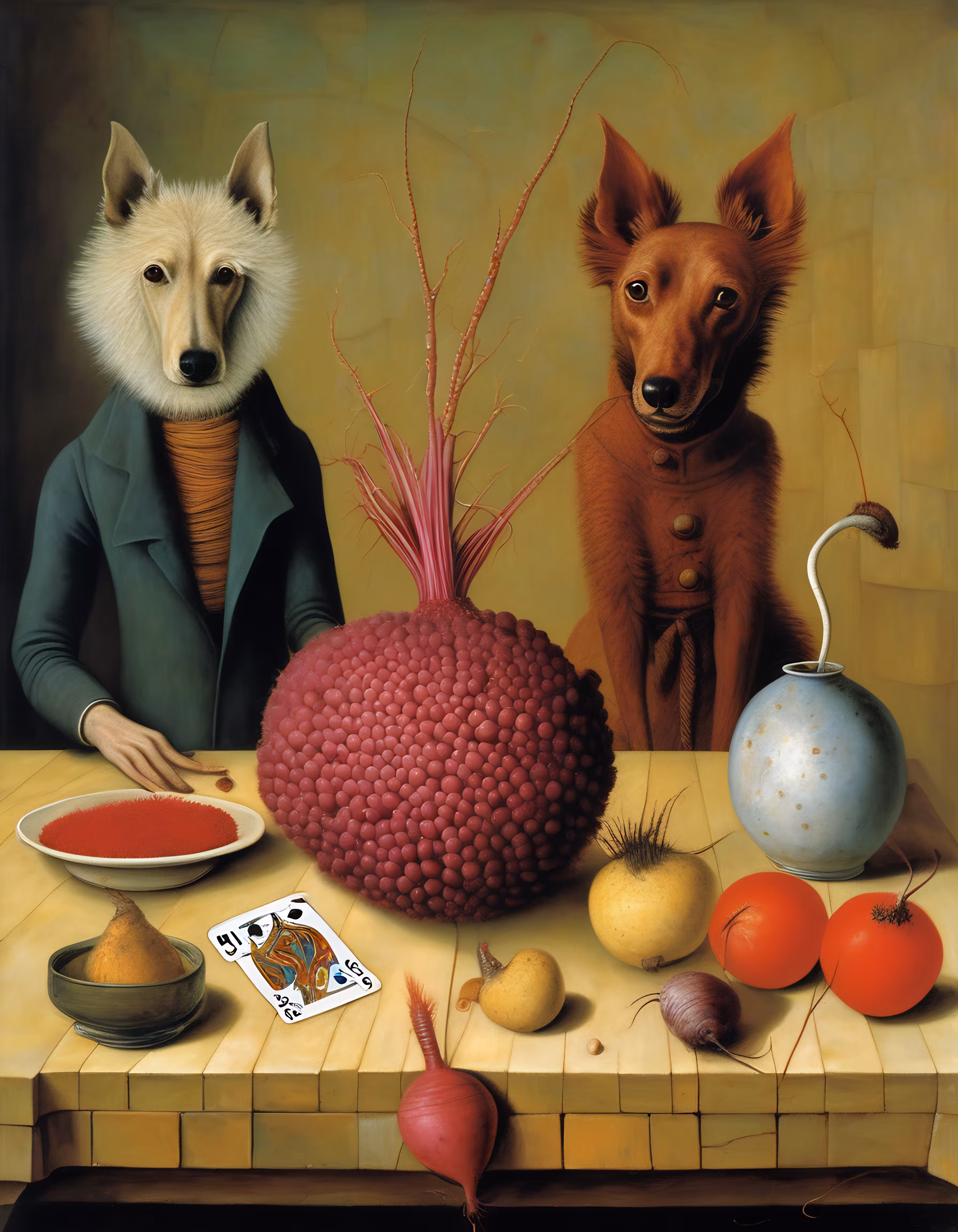 Dual Apples Straddle Enigma
