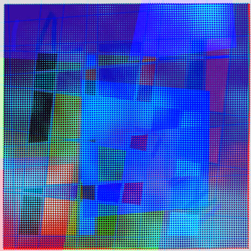 Quad,Colored,Divided #6