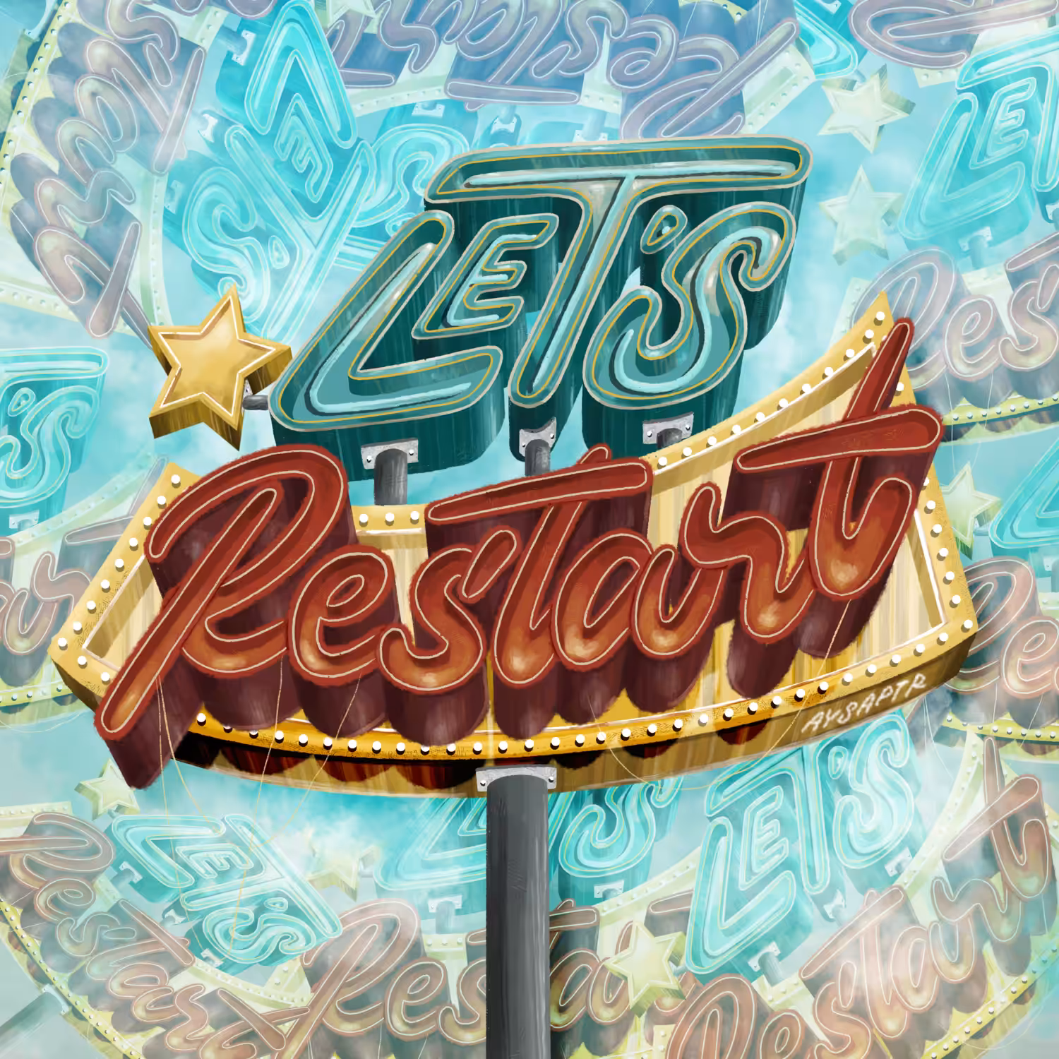 Lettering #001: Let’s Restart