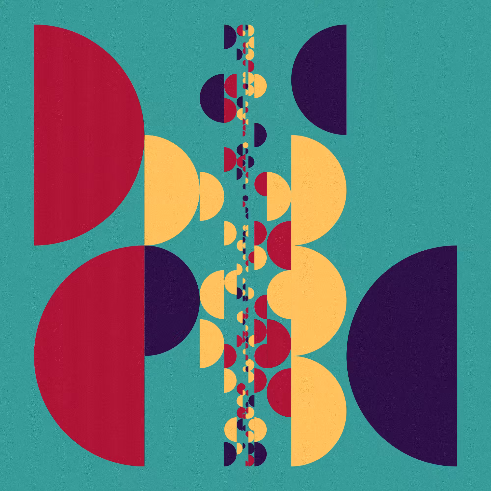 Semi Circles #5