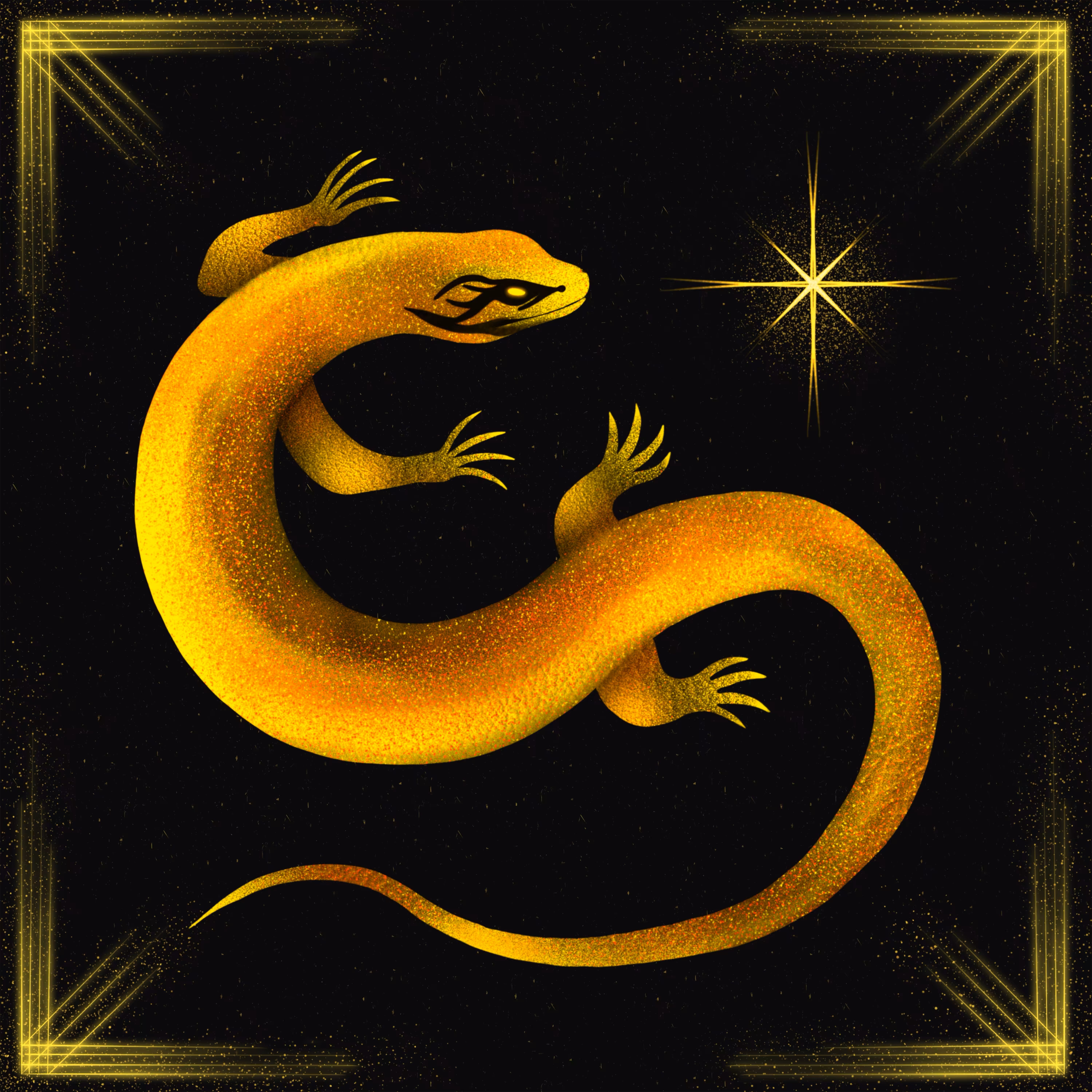 The golden salamander