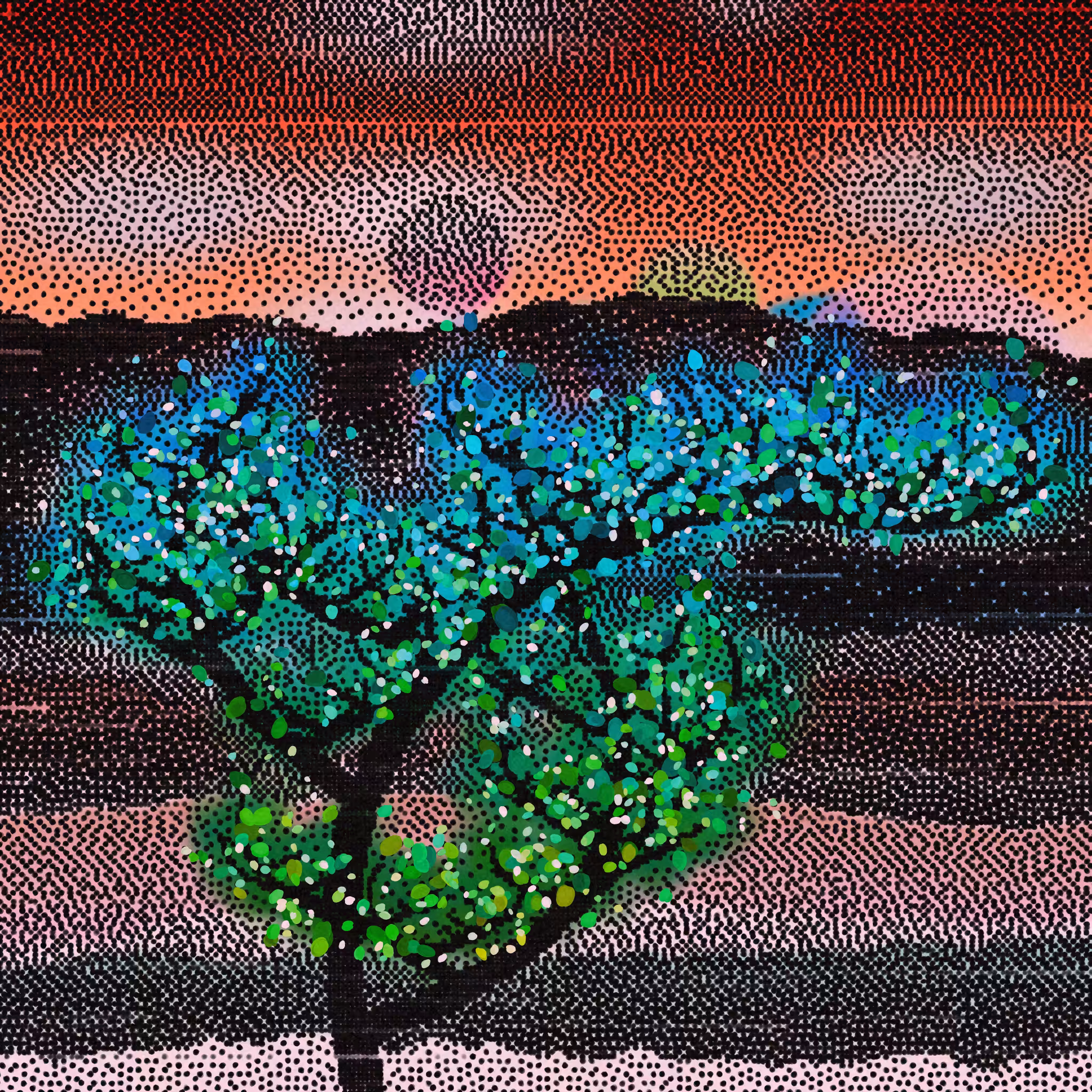 Dithered Branches #158