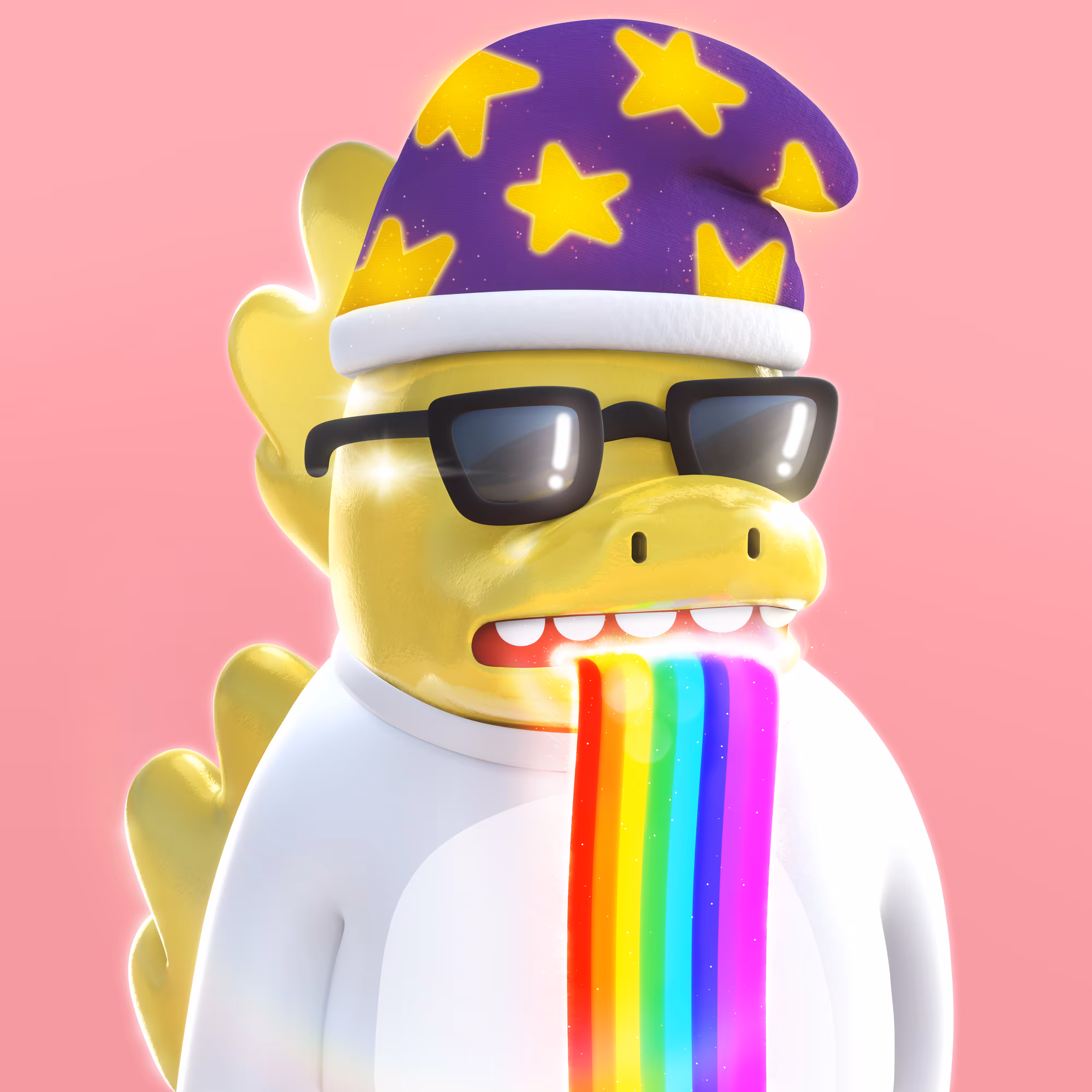 3D Chubby Kaiju #9086
