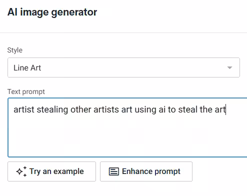 ARTISTS STEALING ART USING AI