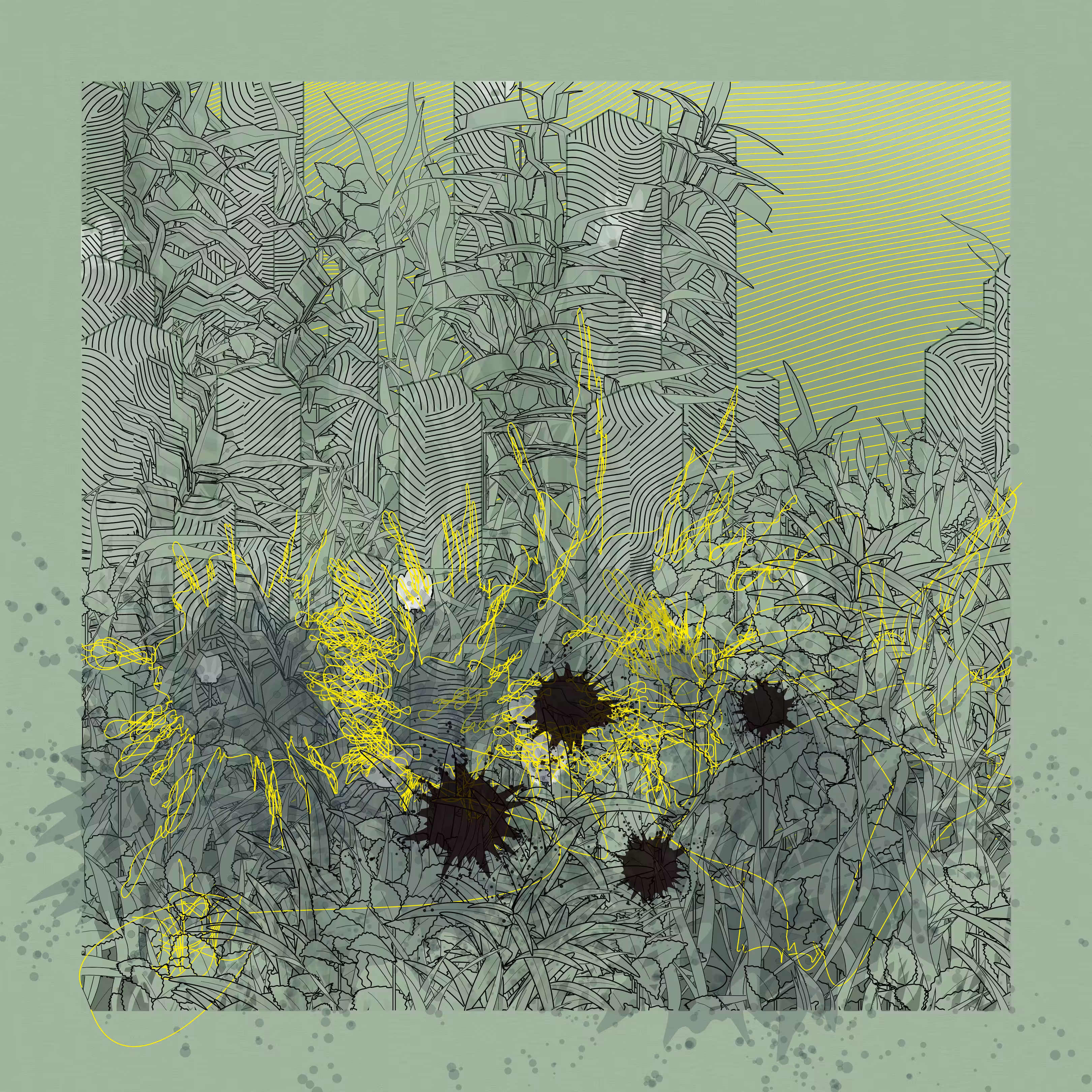 Landscape with Carbon Capture #7109