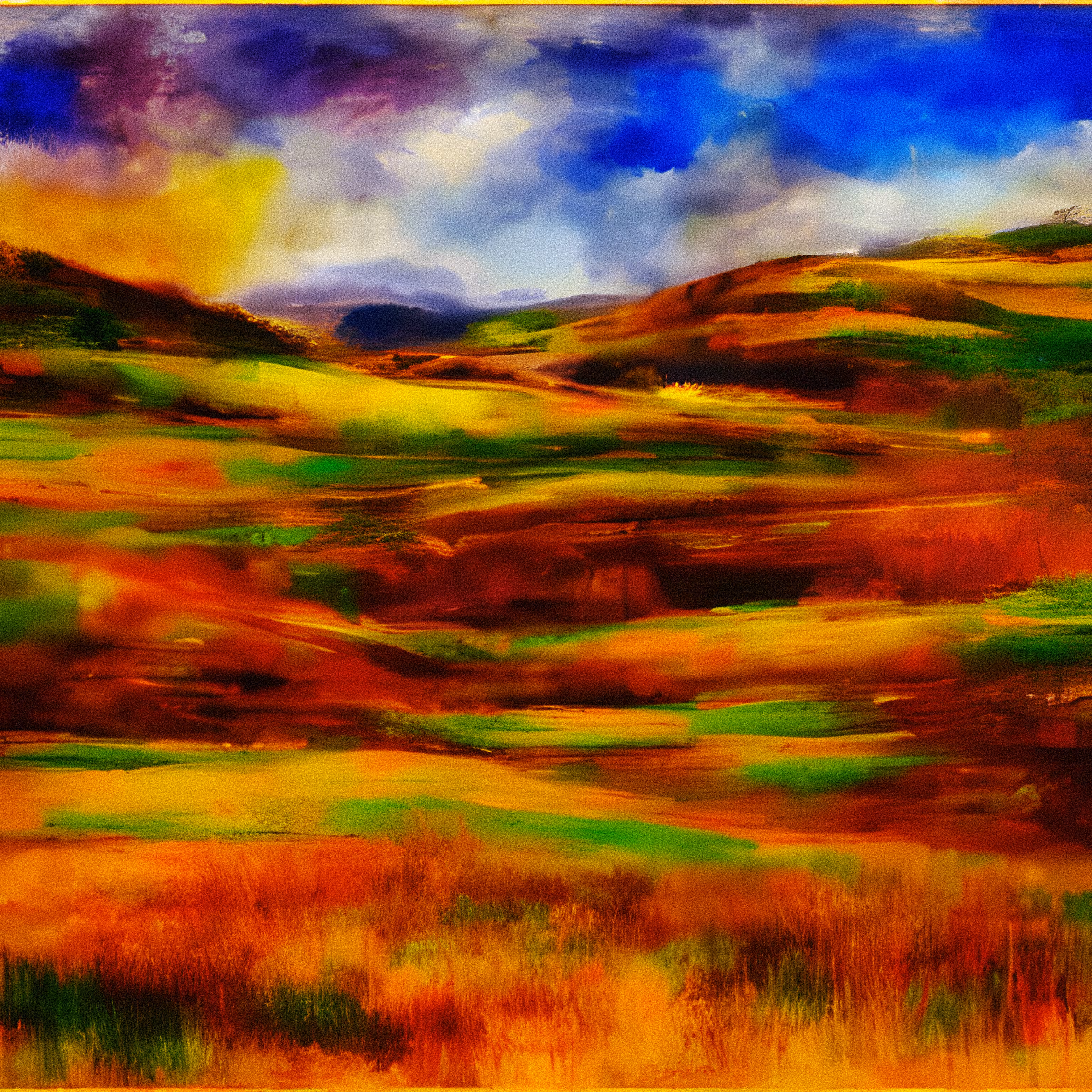 Blurry landscape 4