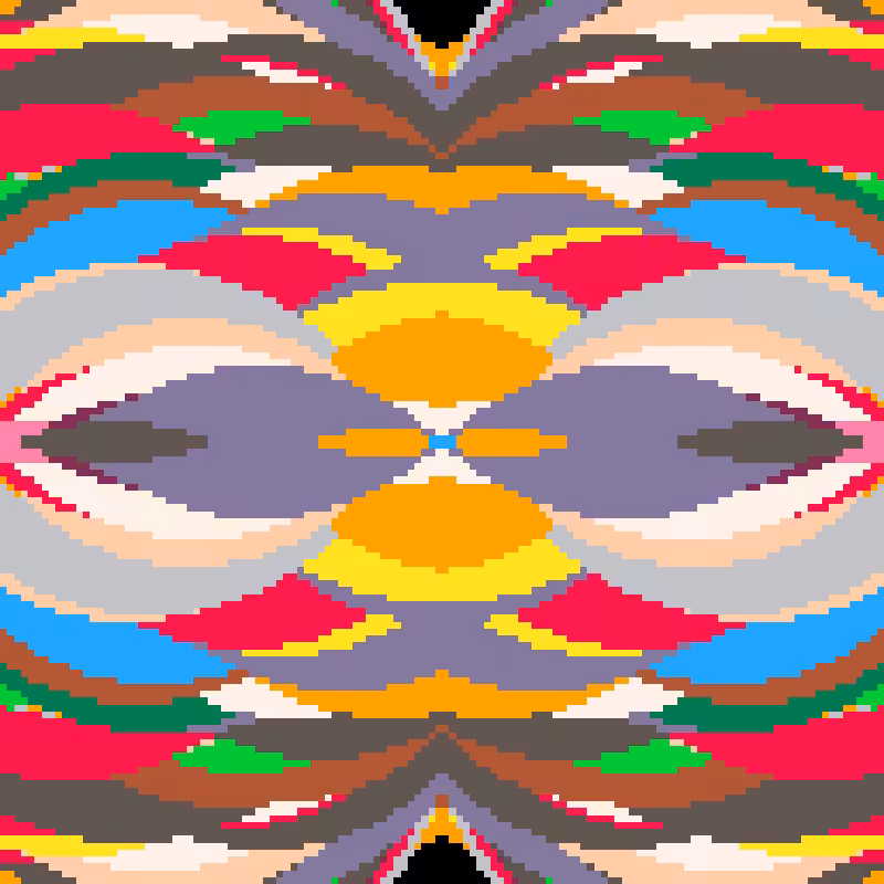 Rapid Psychedelic Inkblot Test Generator #76