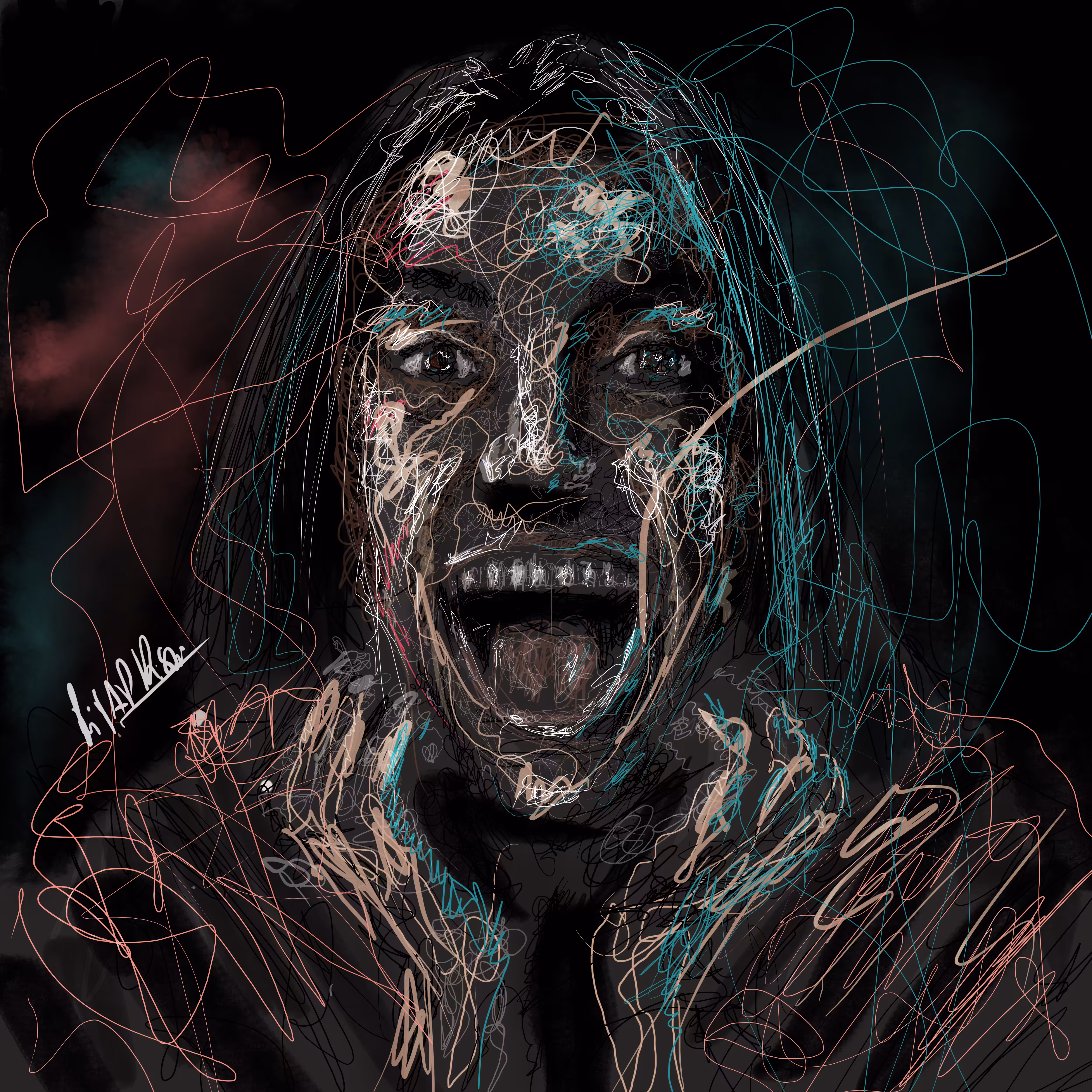 scribble art: karma 