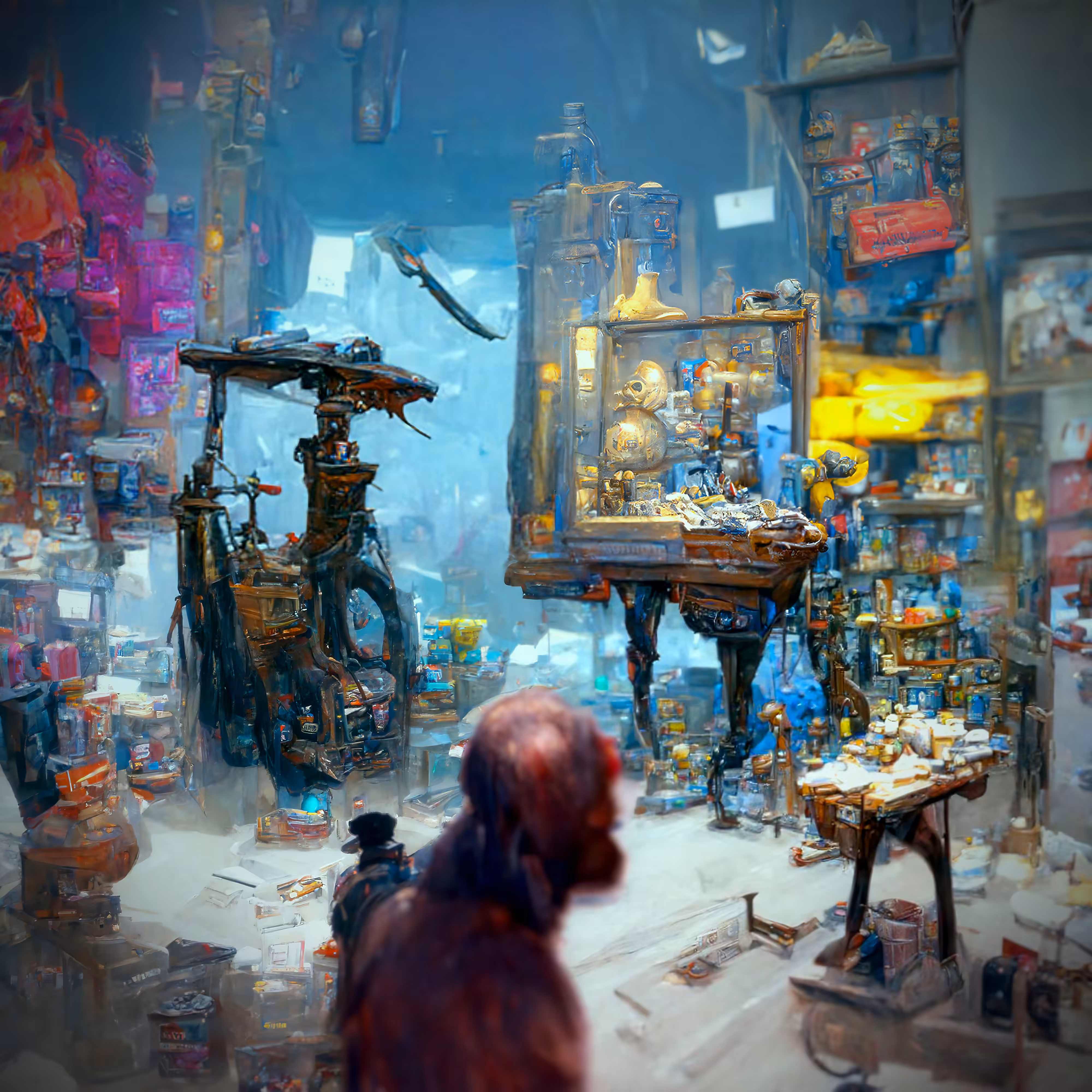 Journey #12 - Art supply in the shopping district Orion