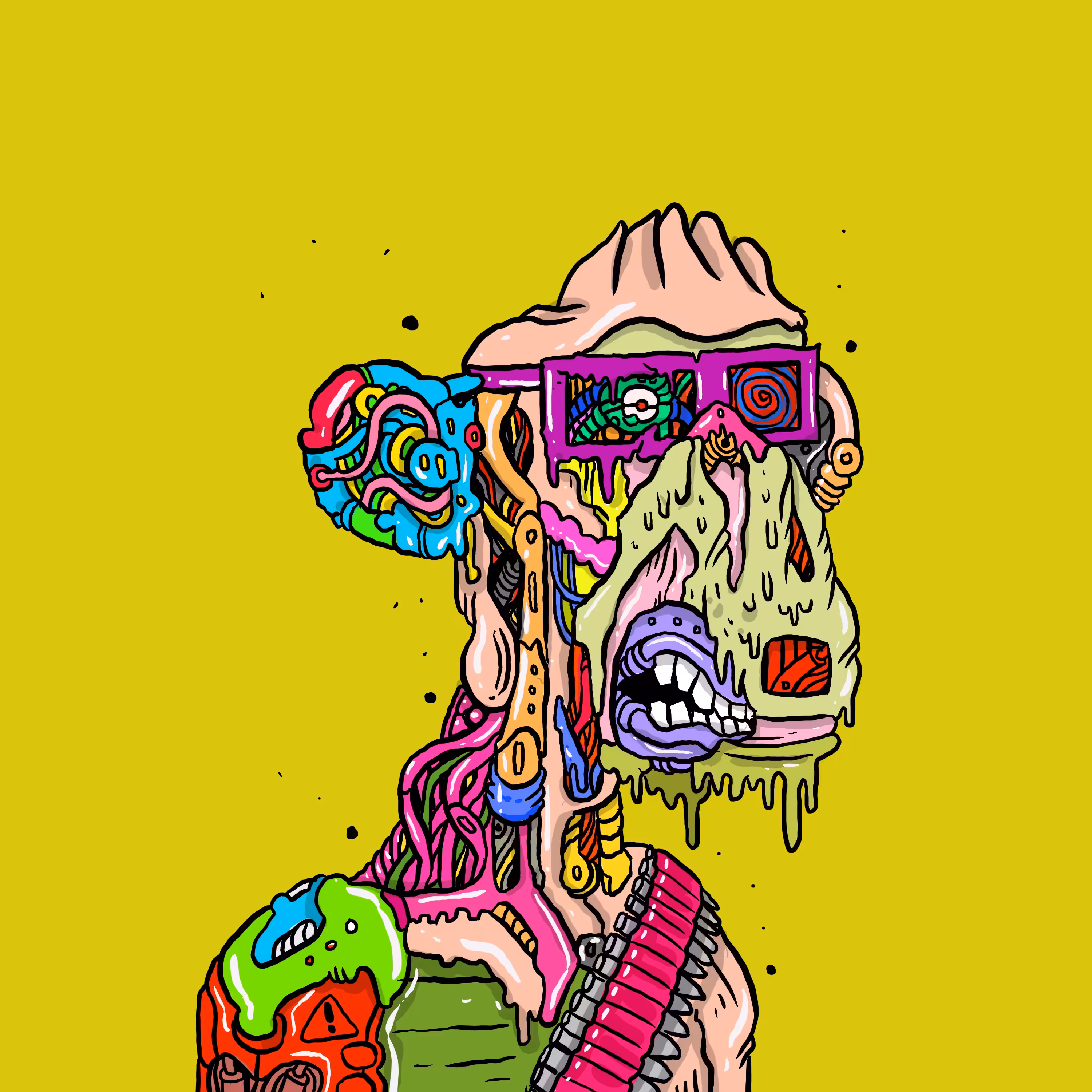 Aku Napie x Mutant Ape #1870