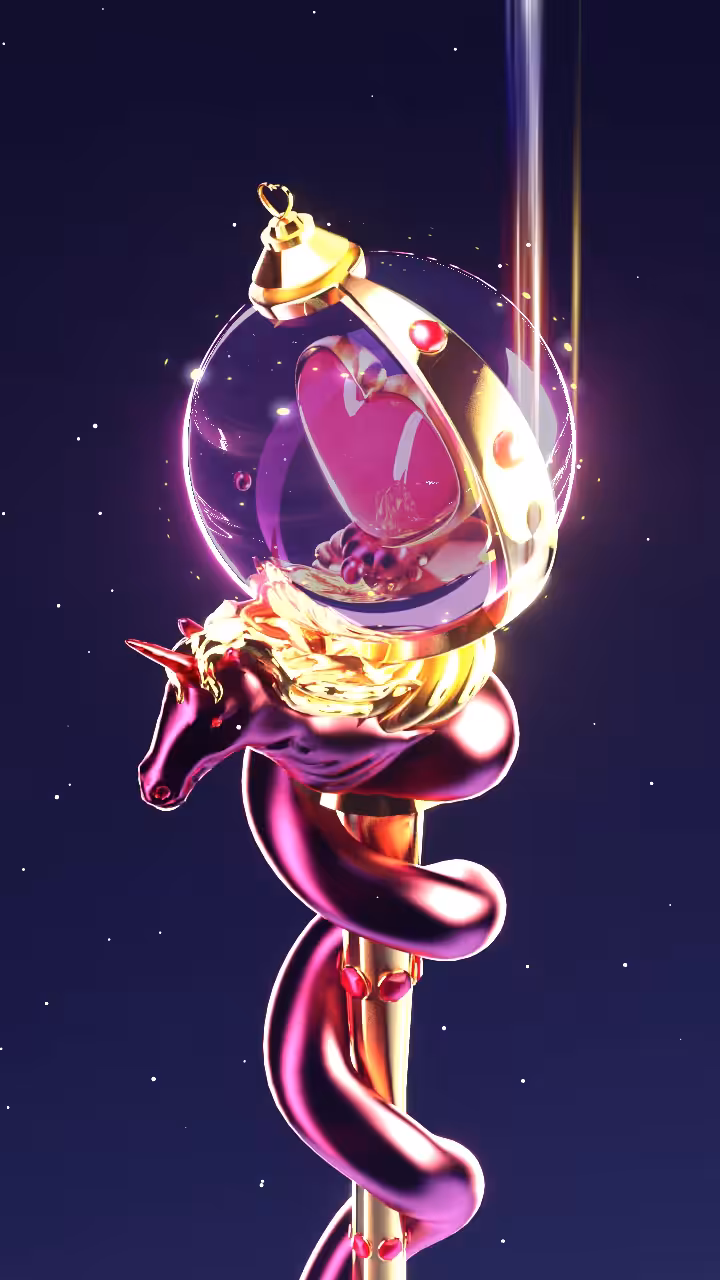 Magical Unicorn Love Scepter