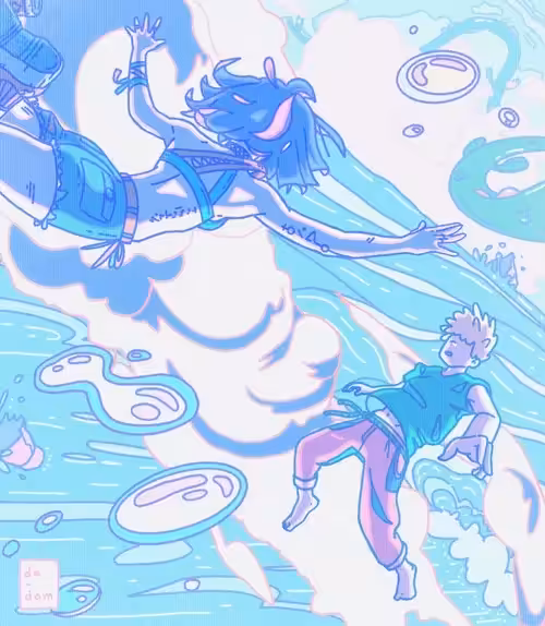 Untitled Collection #67307143: i'm falling - you're Flying (GIF version)