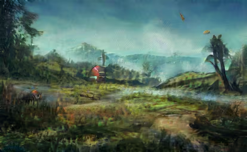 Red Barn in Jurassic