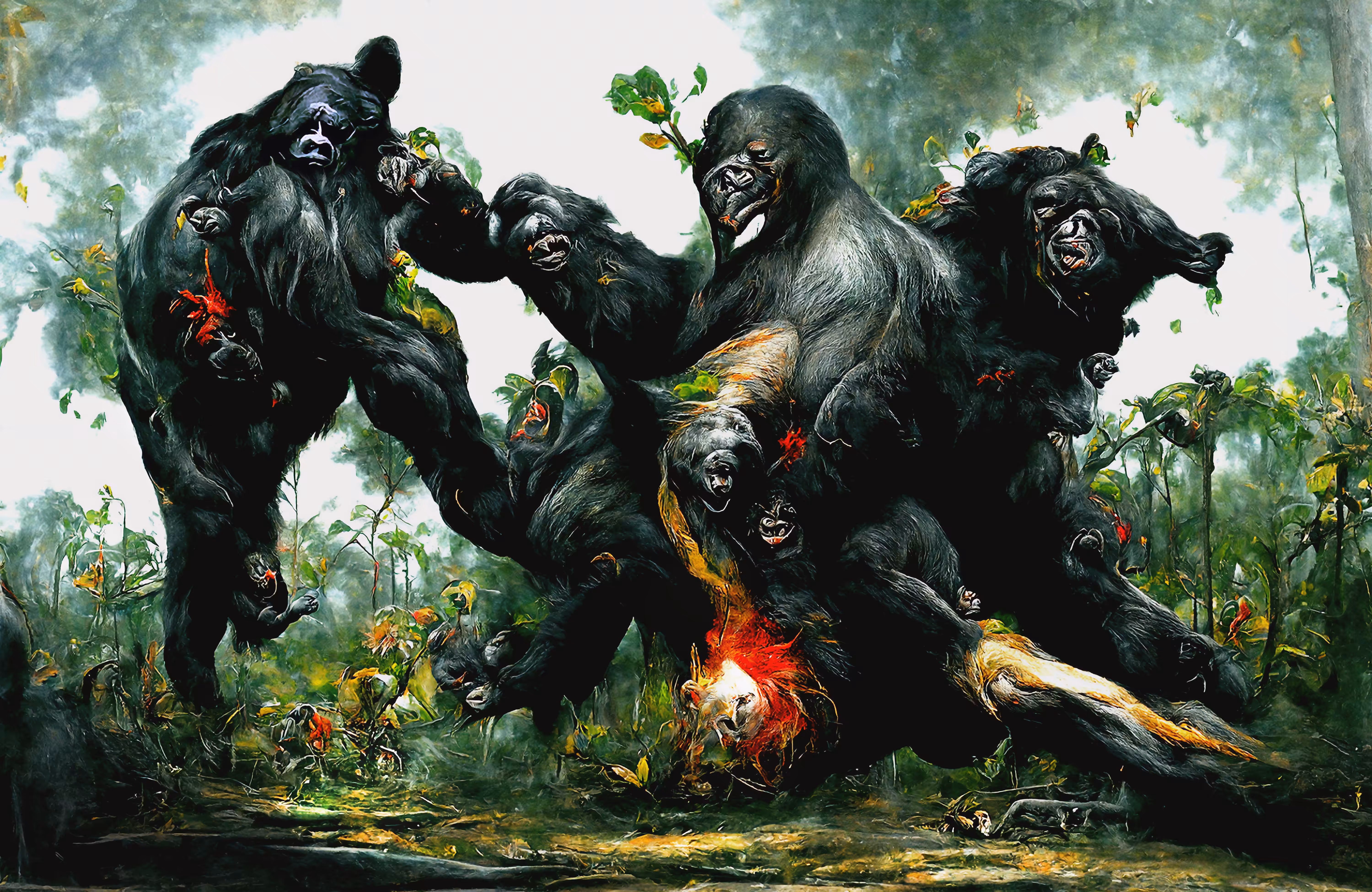 Beautiful Warfare - Animal Wars 11 (Apes)