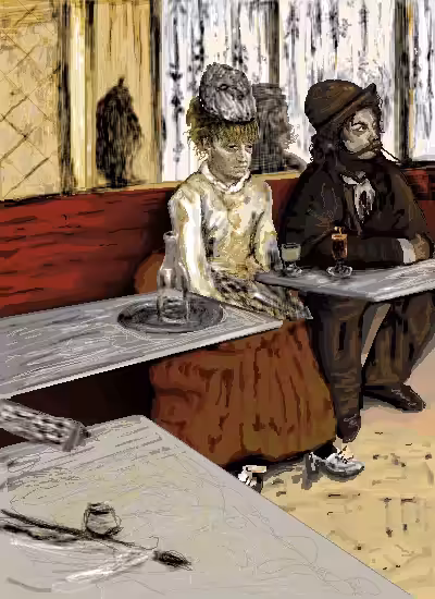 L'absinthe avec un Pepe