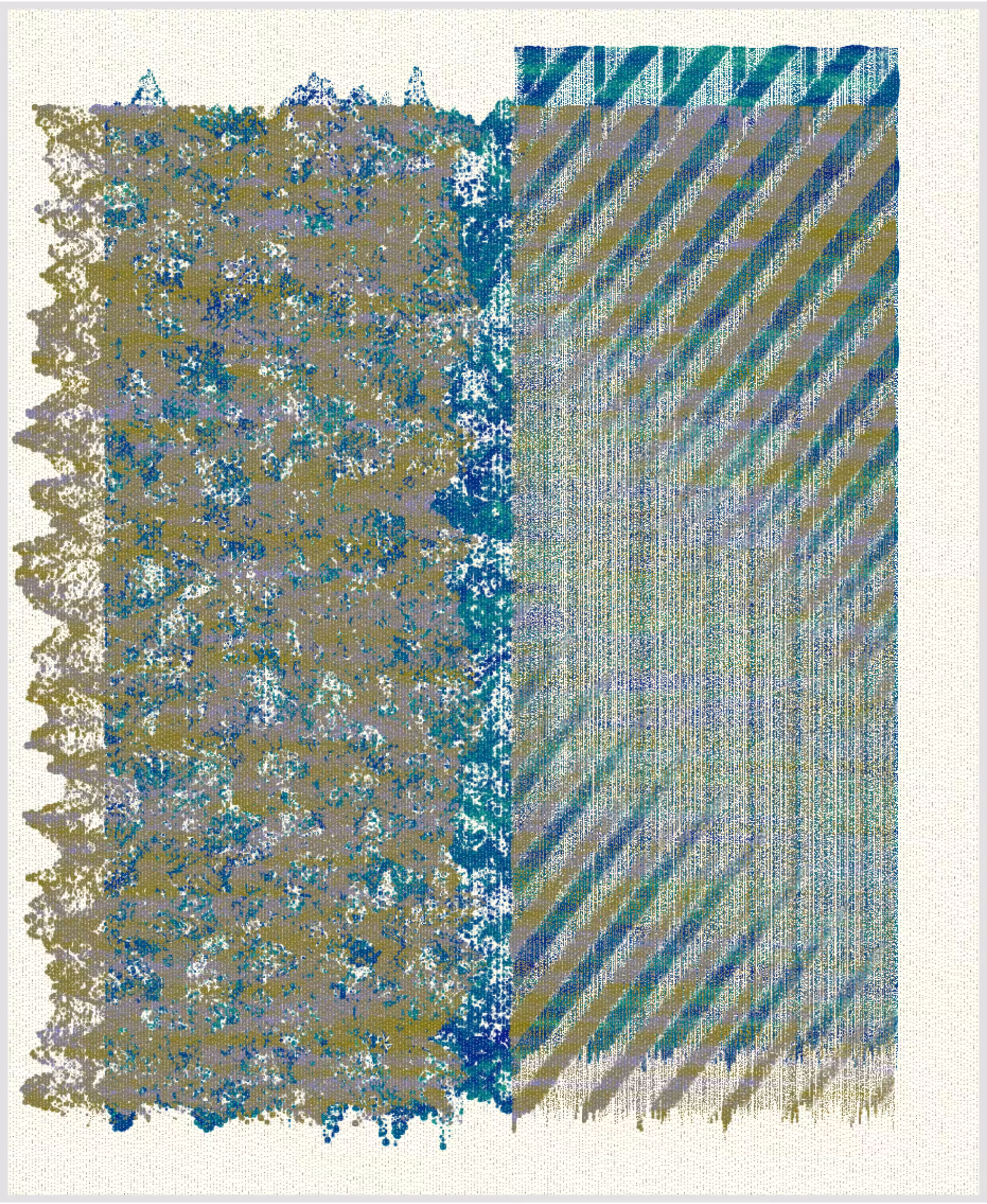 Stains on a Canvas #271