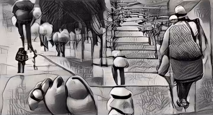 Keep walking around II