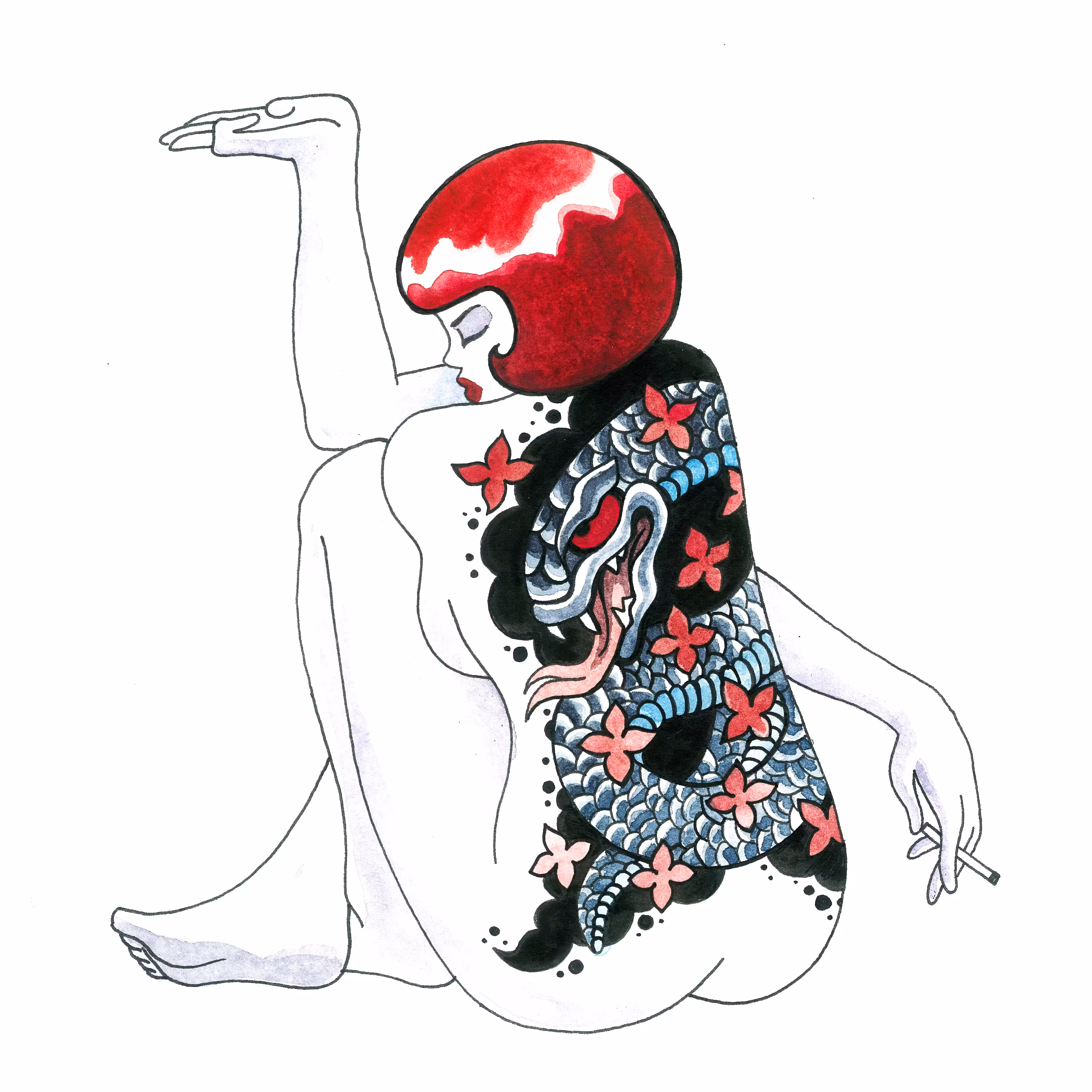 Namaste from the Yakuza Girl