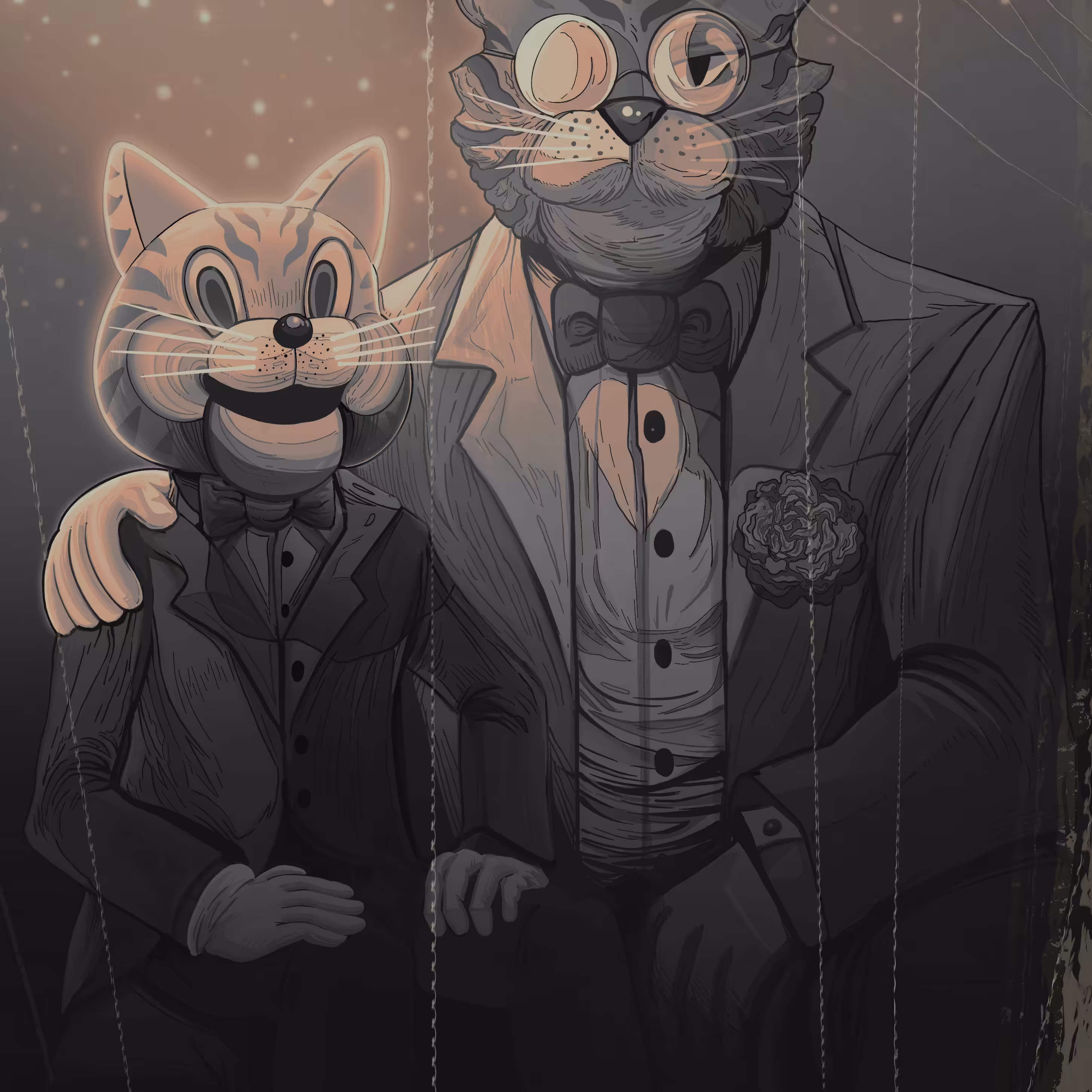 The Photo of Sad Ventriloquist
