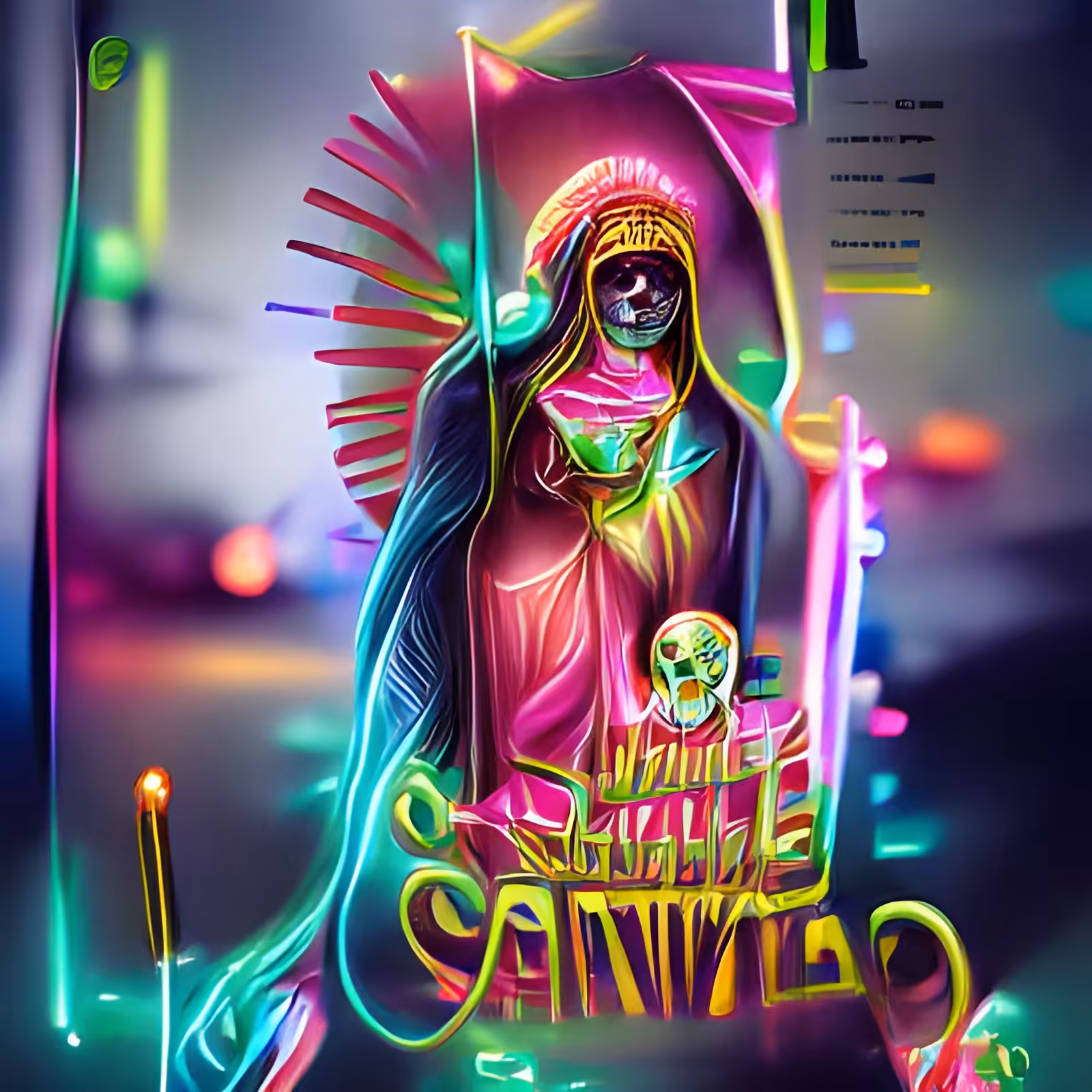 91. Found in the Santa Muerte Carnival