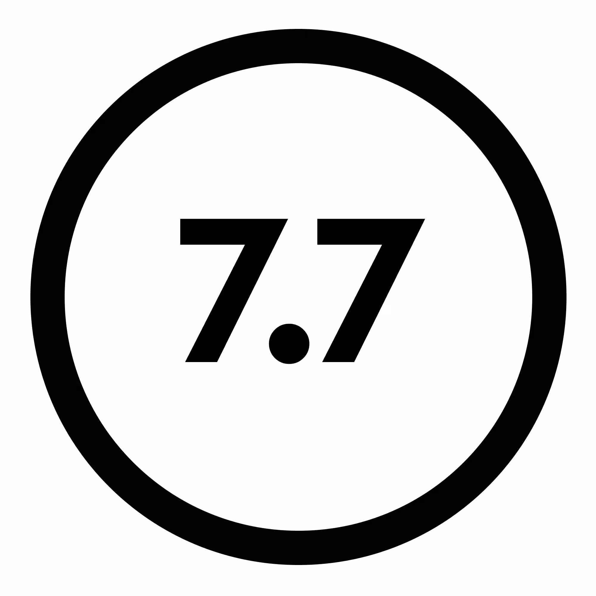 7.7