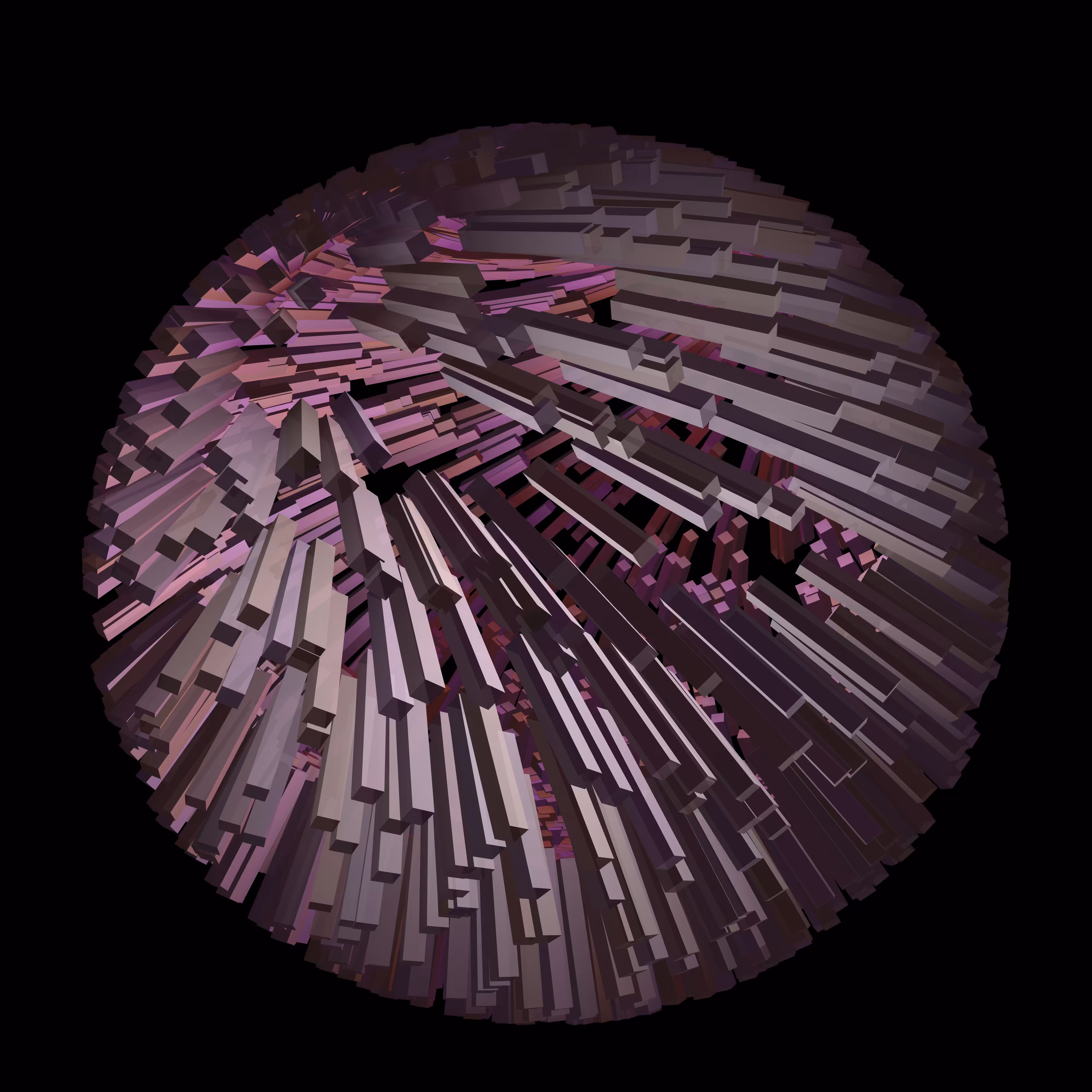 Sphere of Boxes Color