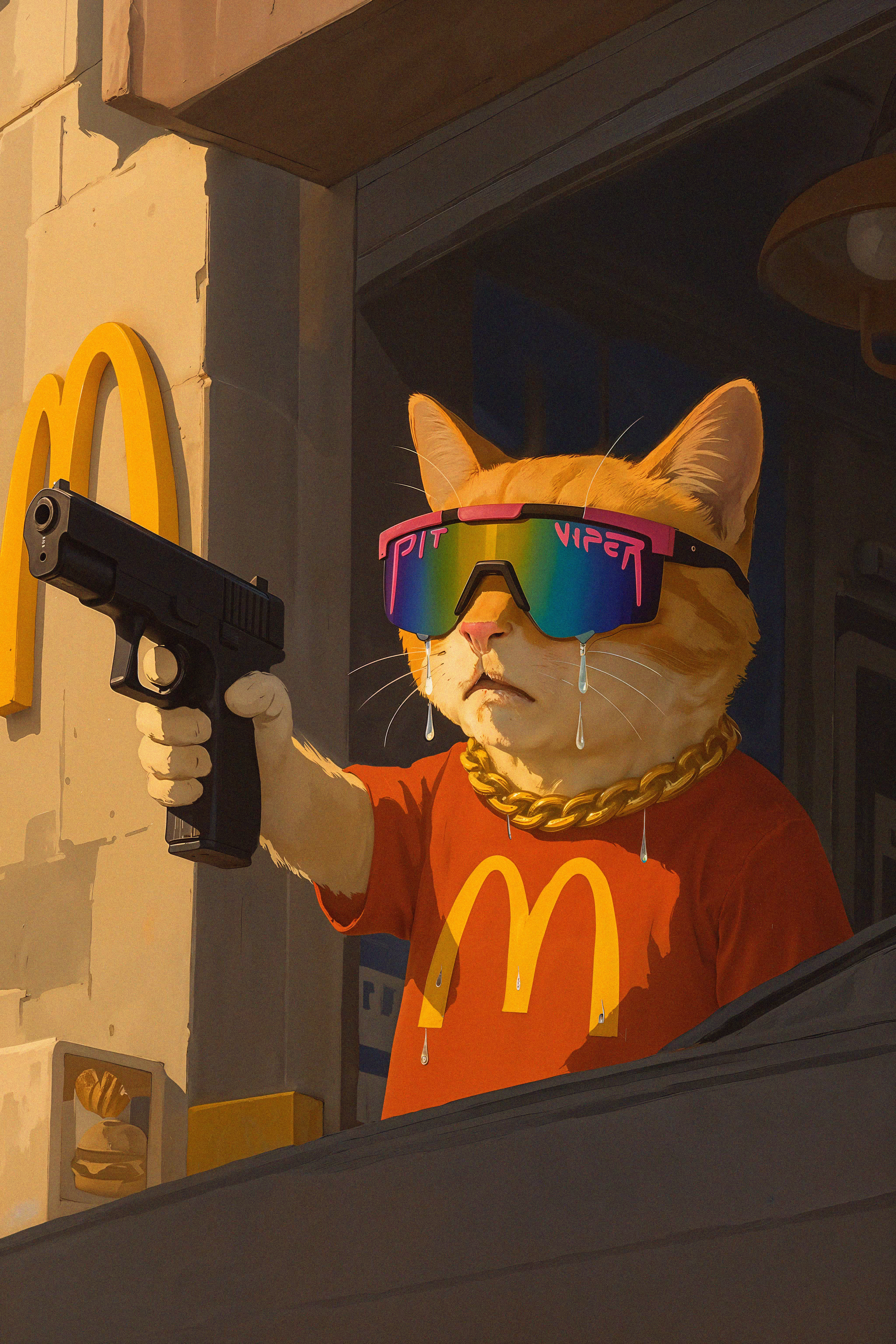 My Meme Folder: No, bro...YOU put the fries in the bag. 