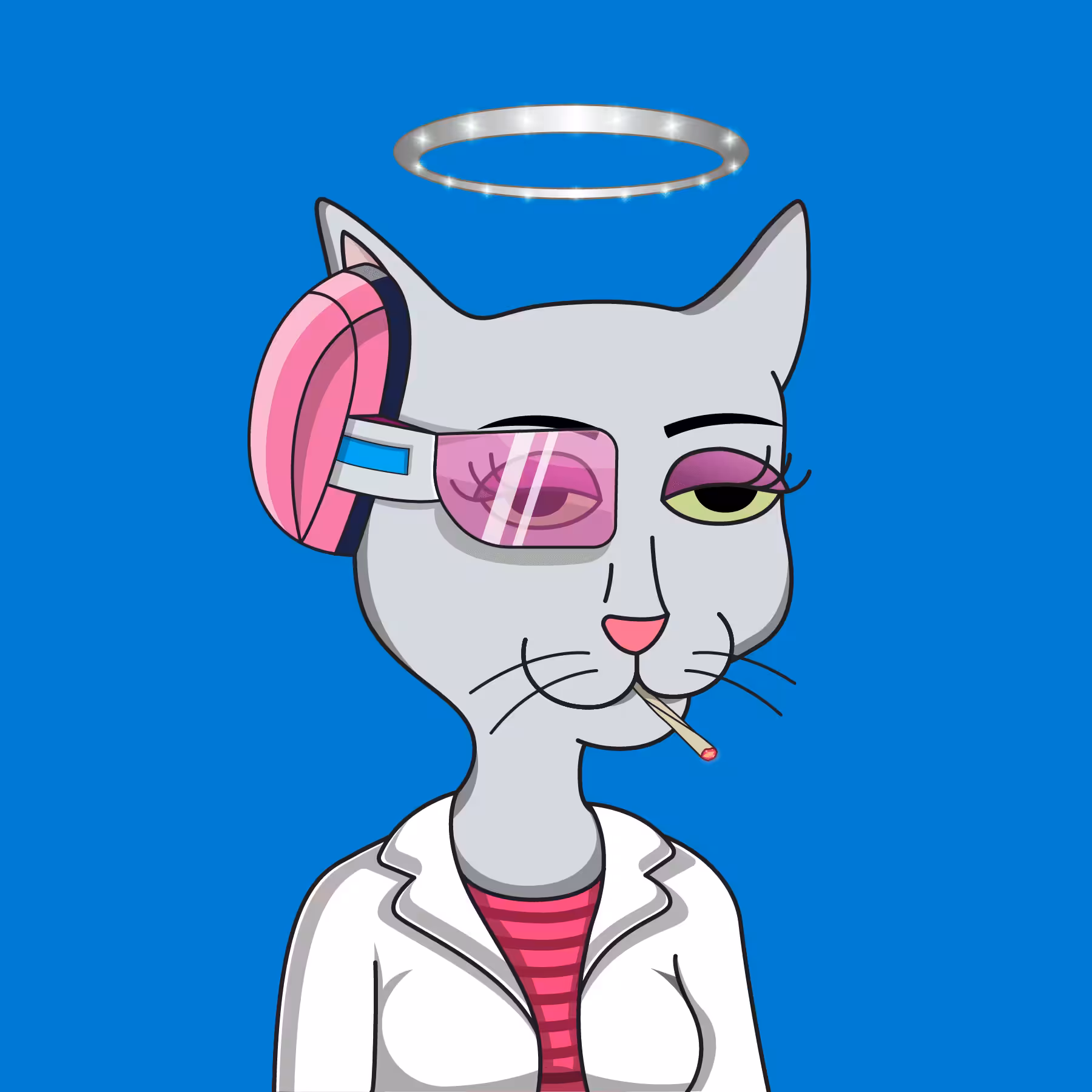 Girl Cat #676
