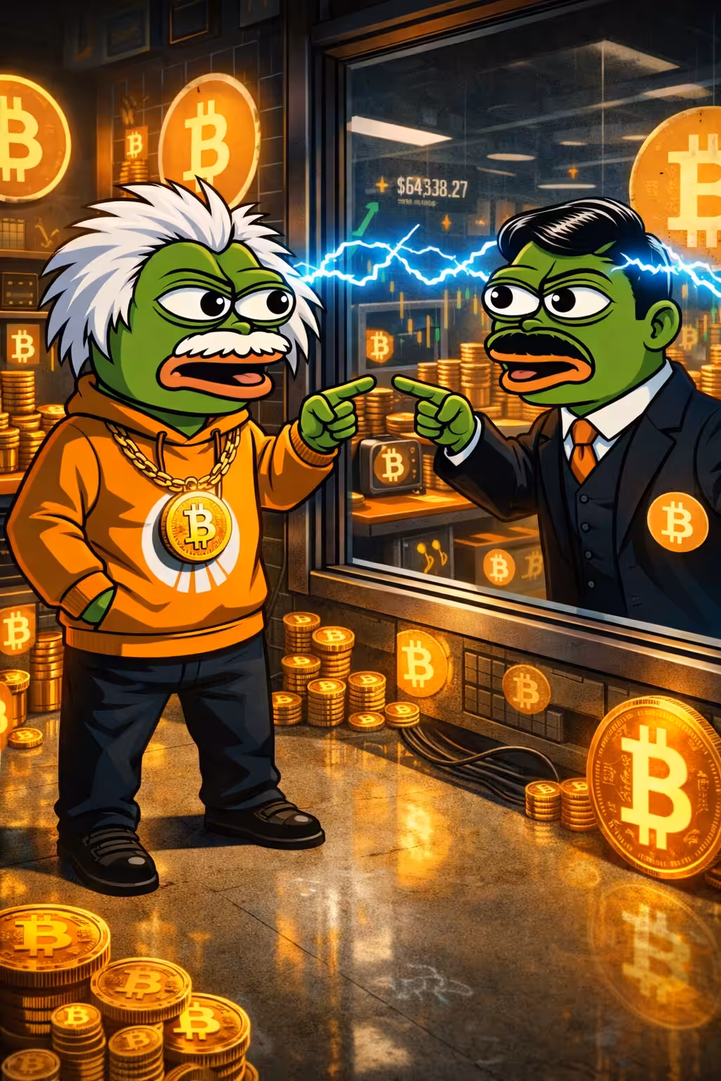 Reality Blinked First